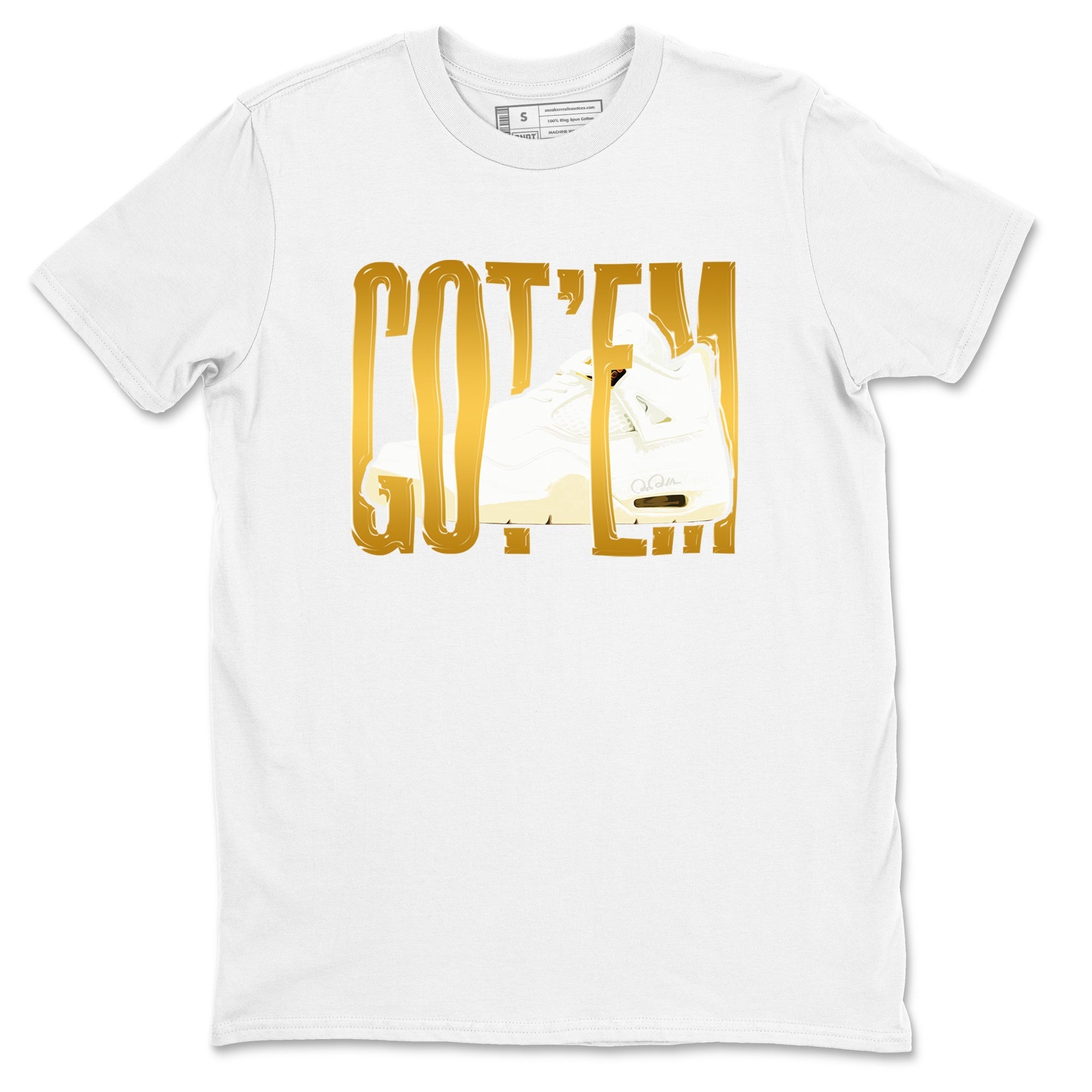 Wiggling Gotem snkmatch Tees - Air Jordan 4 Sail 2024
