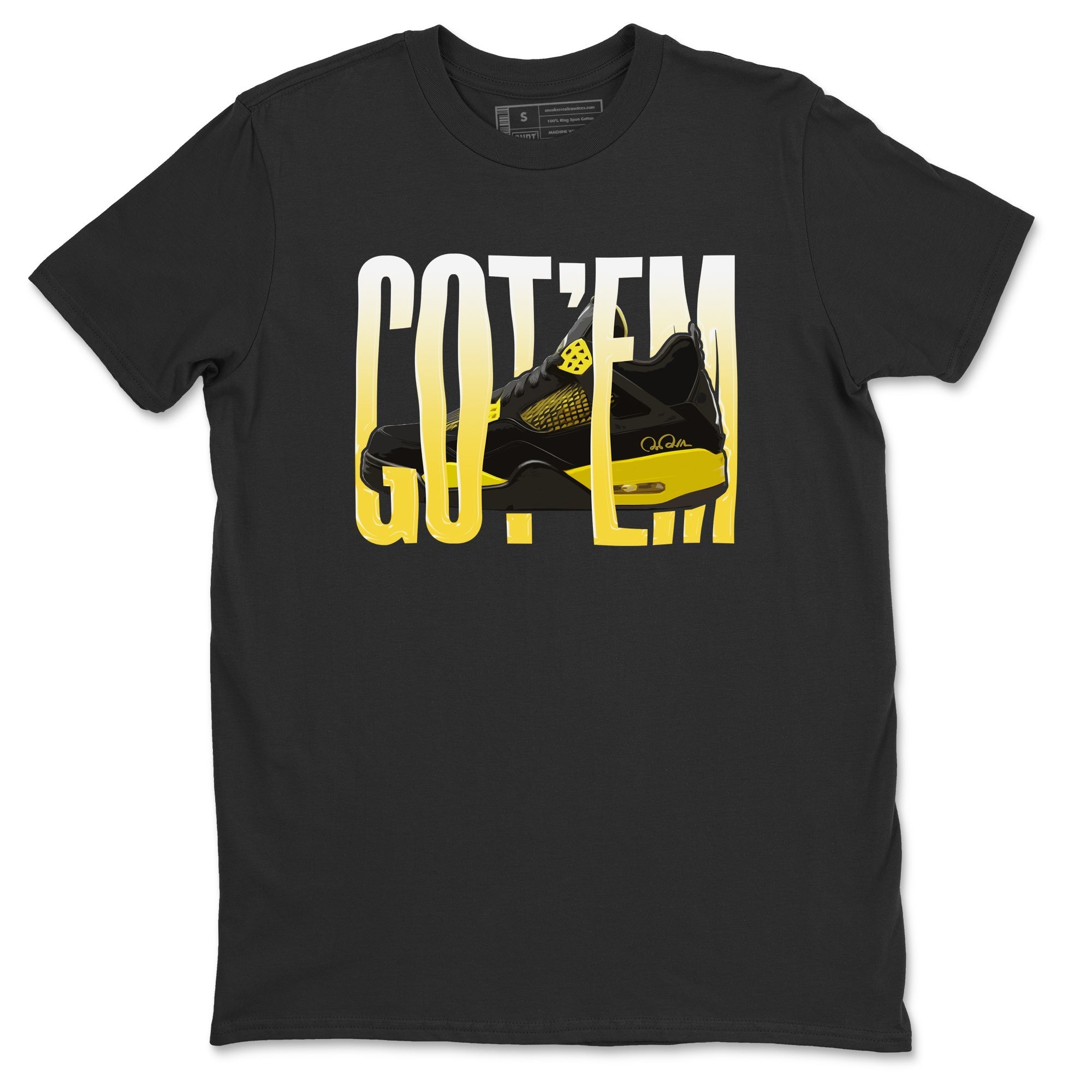 Wiggling gotem Unisex Tops - Air Jordan 4 Thunder