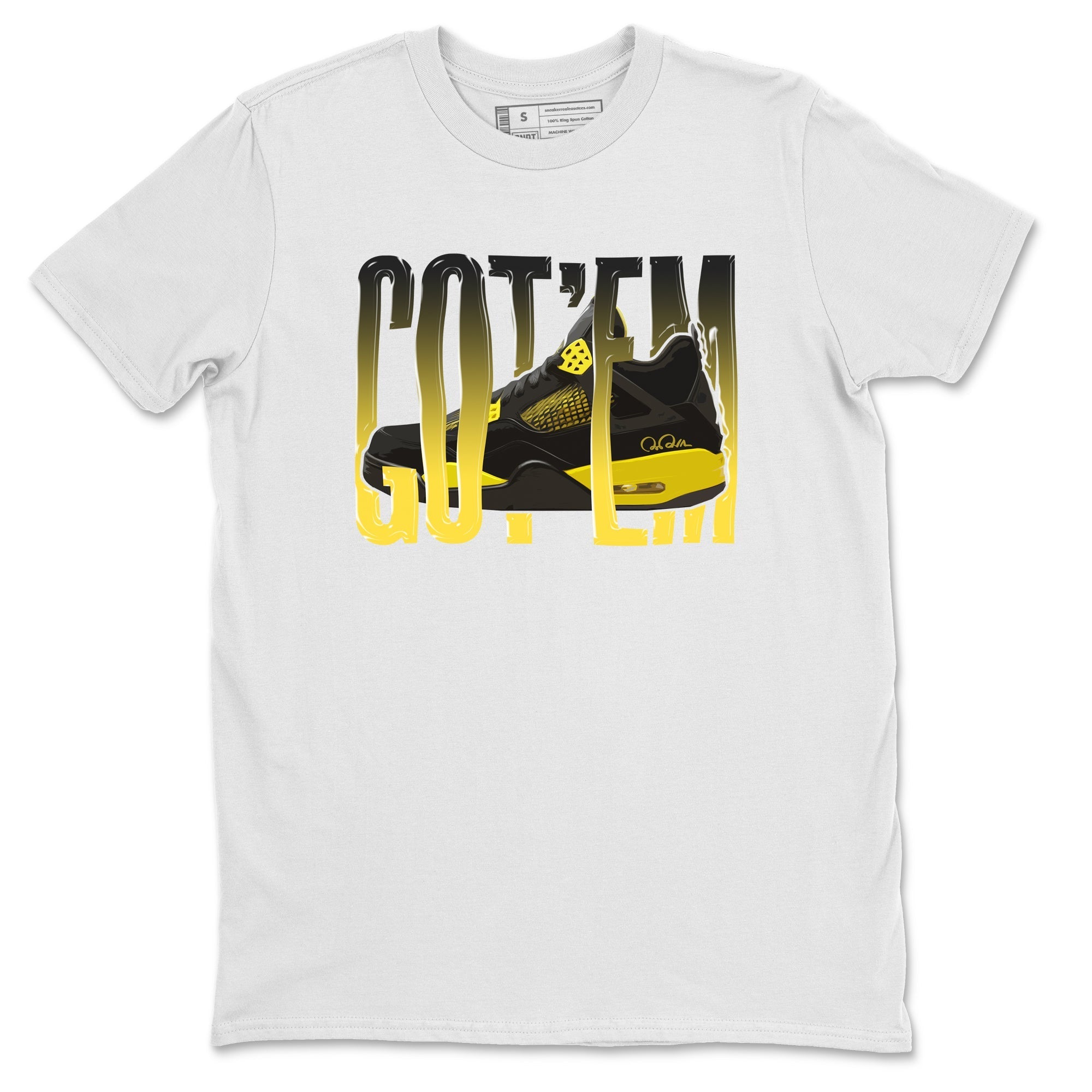 Wiggling gotem Unisex Tops - Air Jordan 4 Thunder