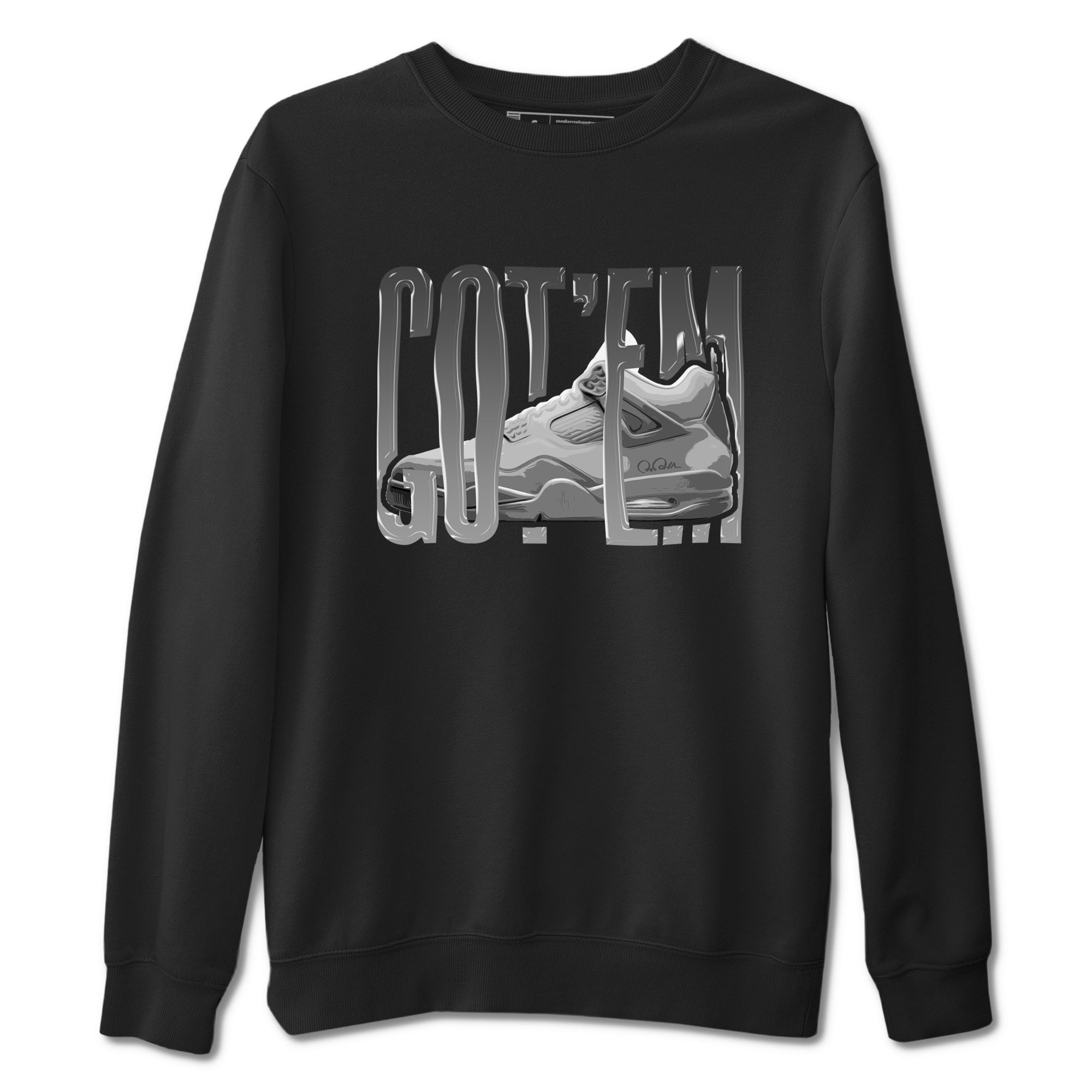 Wiggling Gotem snkmatch Tees - Air Jordan 4 Wet Cement
