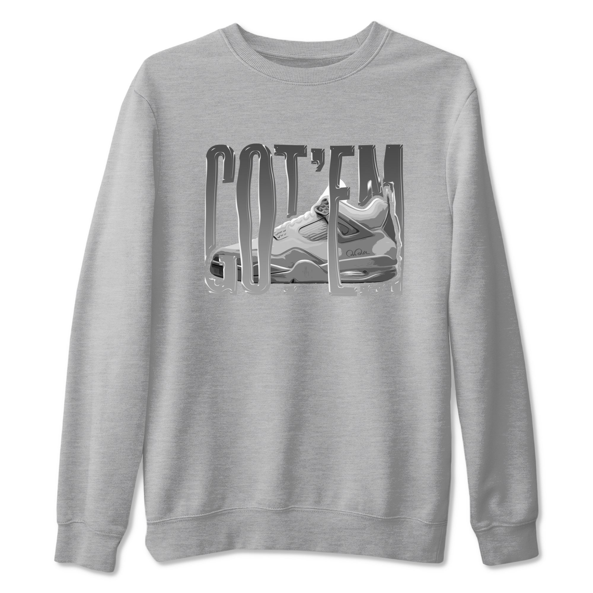 Wiggling Gotem snkmatch Tees - Air Jordan 4 Wet Cement