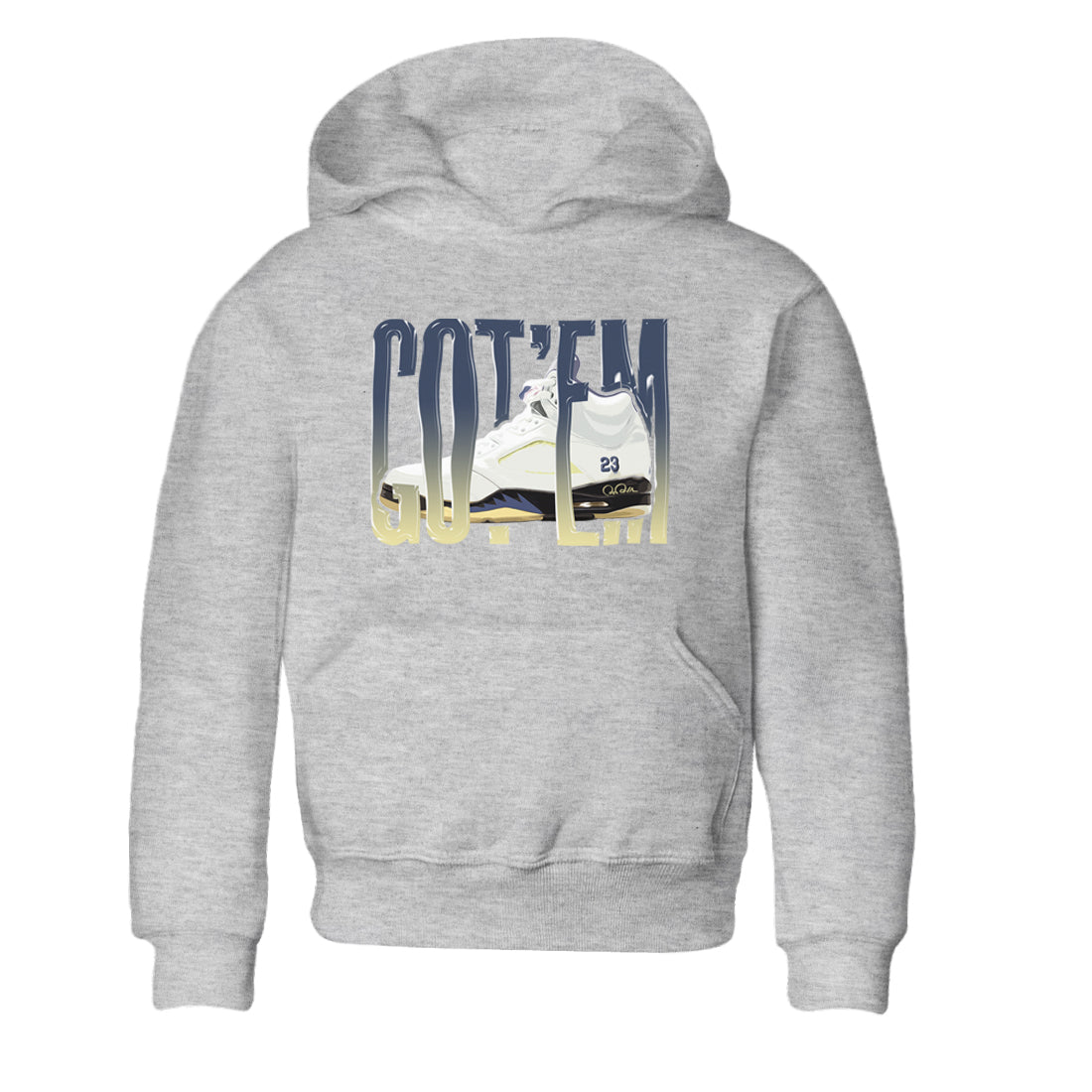 Wiggling Gotem snkmatch Tee Kids - Air Jordan 5 A Ma Maniere x Photon Dust