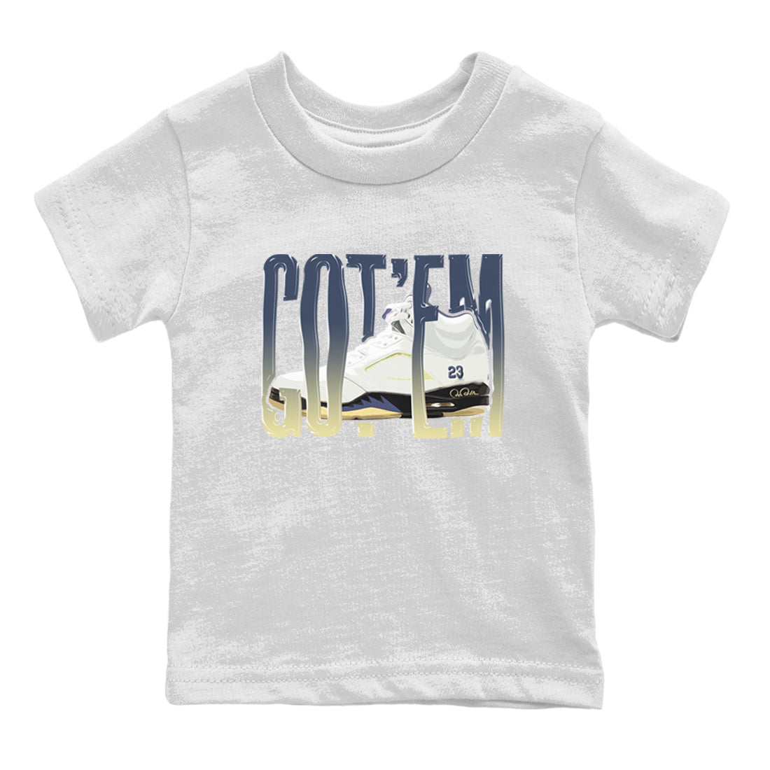 Wiggling Gotem snkmatch Tee Kids - Air Jordan 5 A Ma Maniere x Photon Dust