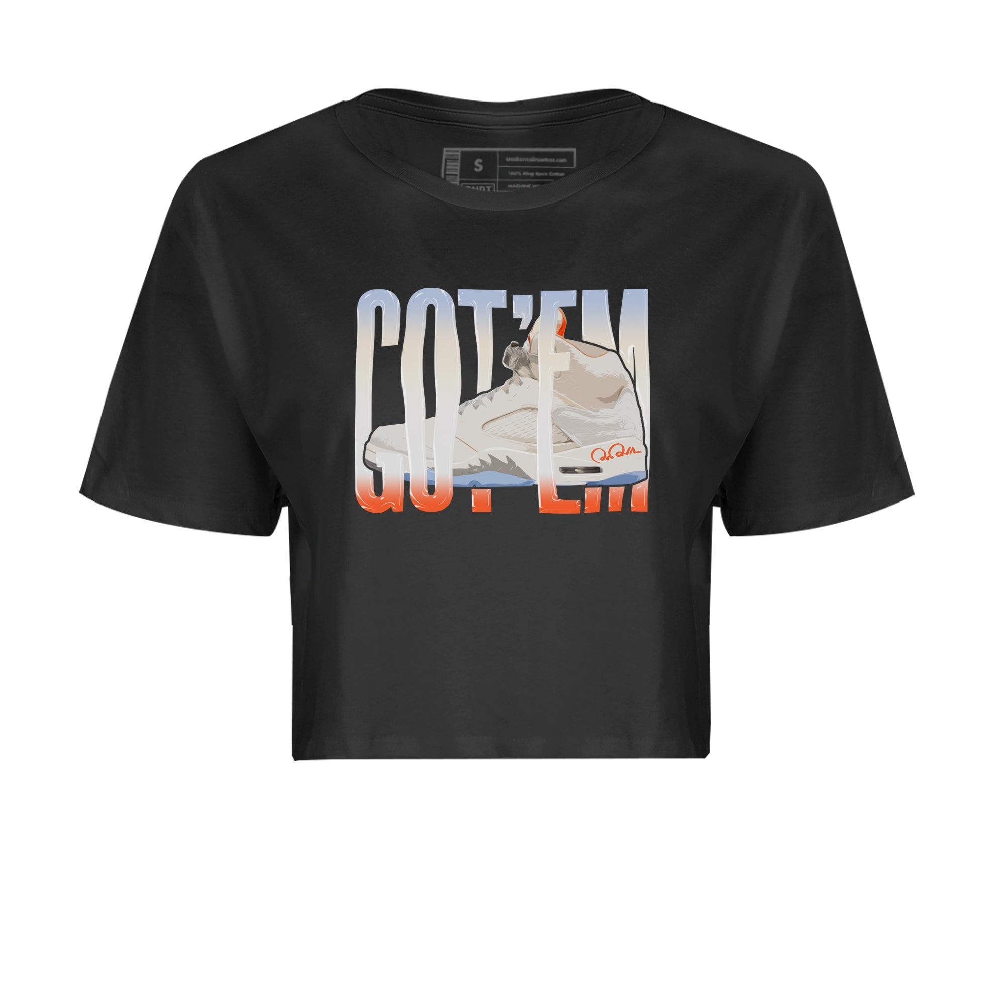 Wiggling Gotem Women's Tops - Air Jordan 5 Craft