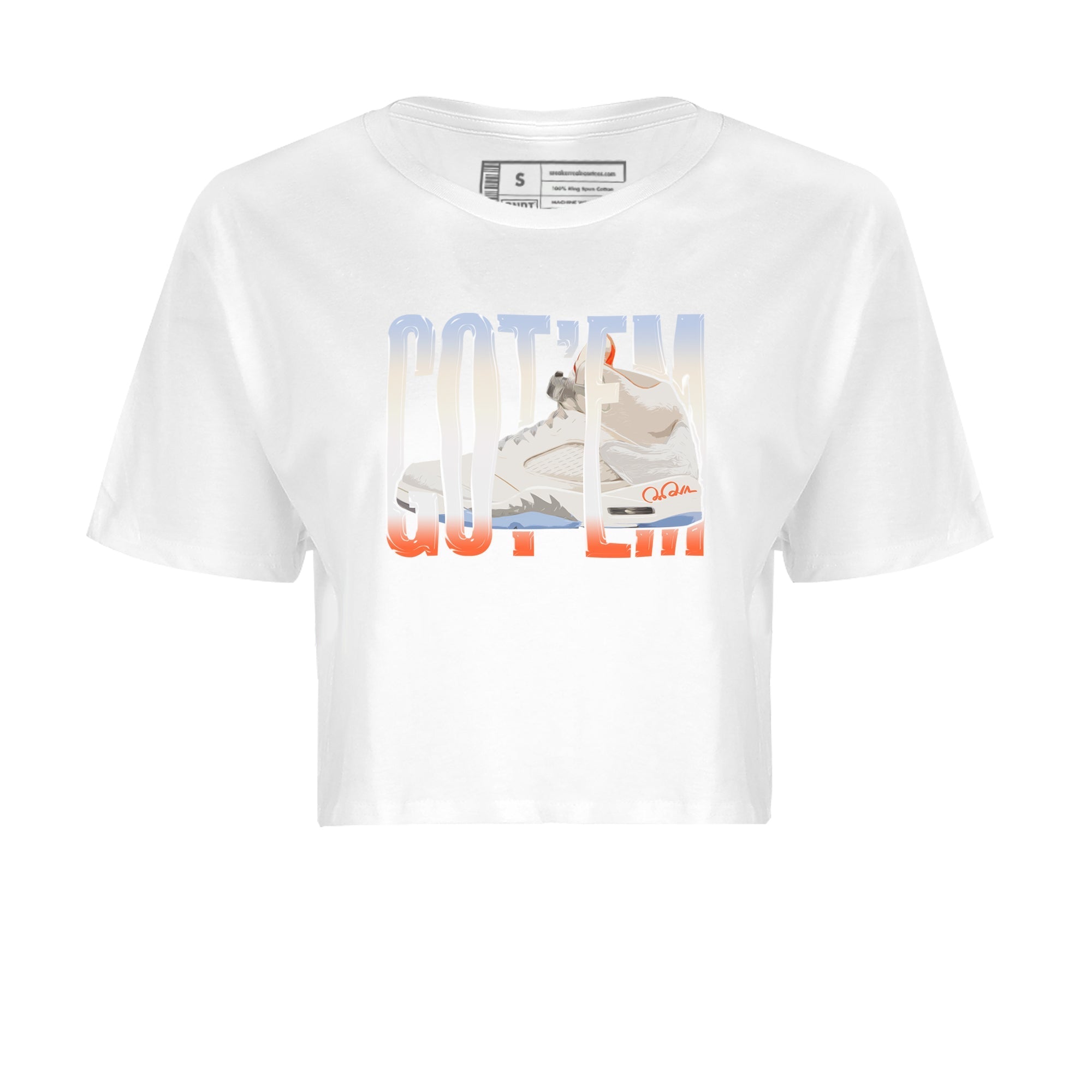 Wiggling Gotem Women's Tops - Air Jordan 5 Craft