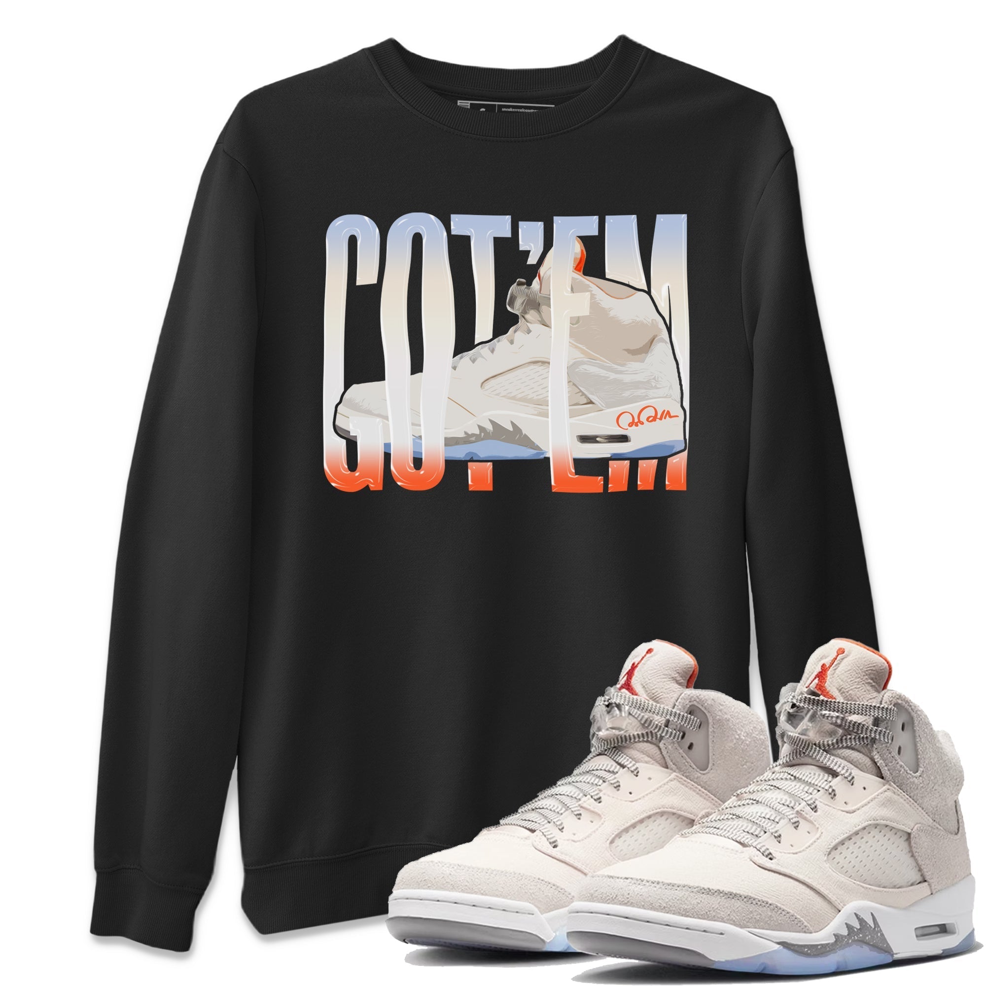 Wiggling Gotem Unisex Tops - Air Jordan 5 Craft