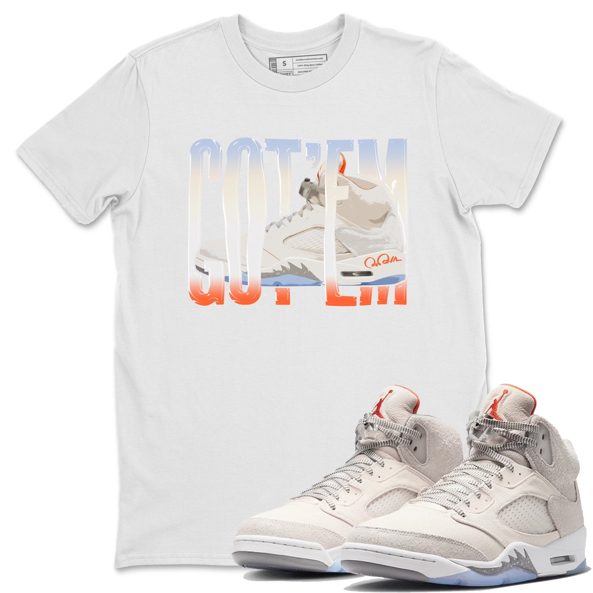 Wiggling Gotem Unisex Tops - Air Jordan 5 Craft