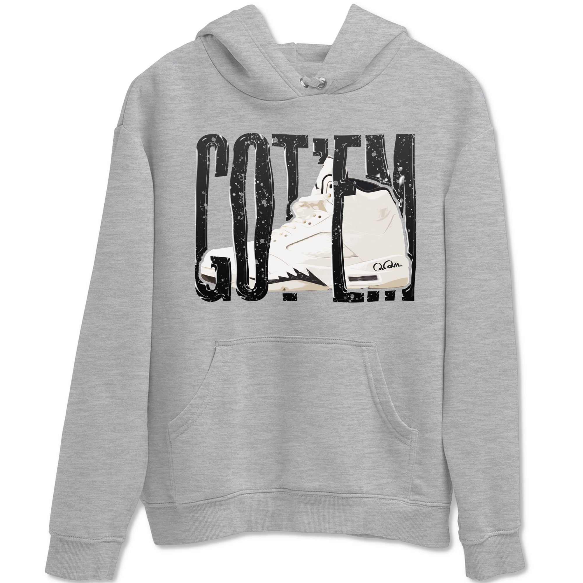 Wiggling Gotem snkmatch Tees - Air Jordan 5 Sail