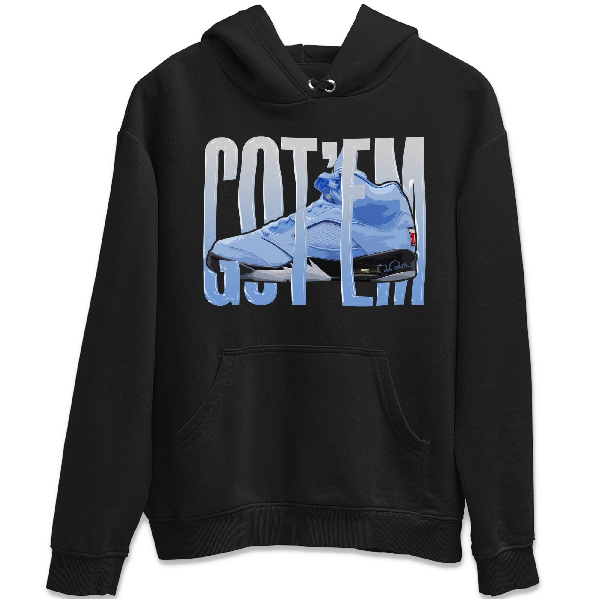 Wiggling Gotem Unisex Tops - Air Jordan 5 UNC