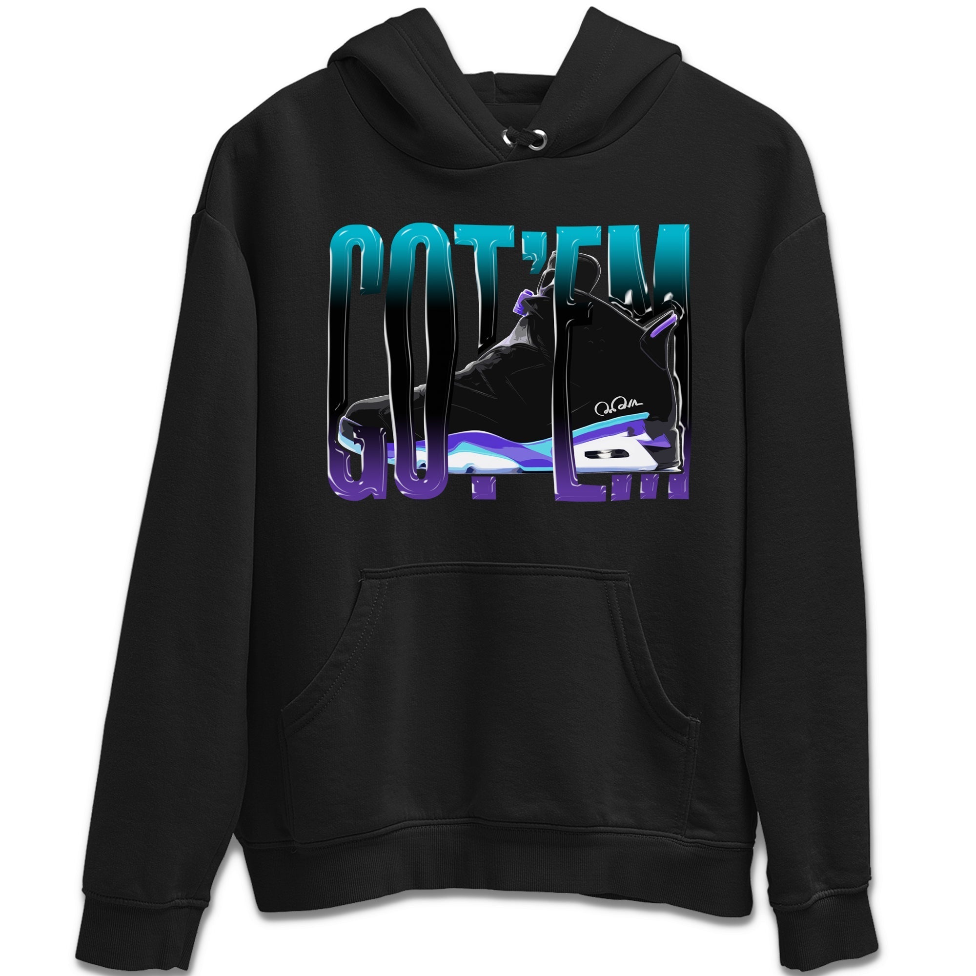 Wiggling Gotem Unisex Tops - Air Jordan 6 Aqua