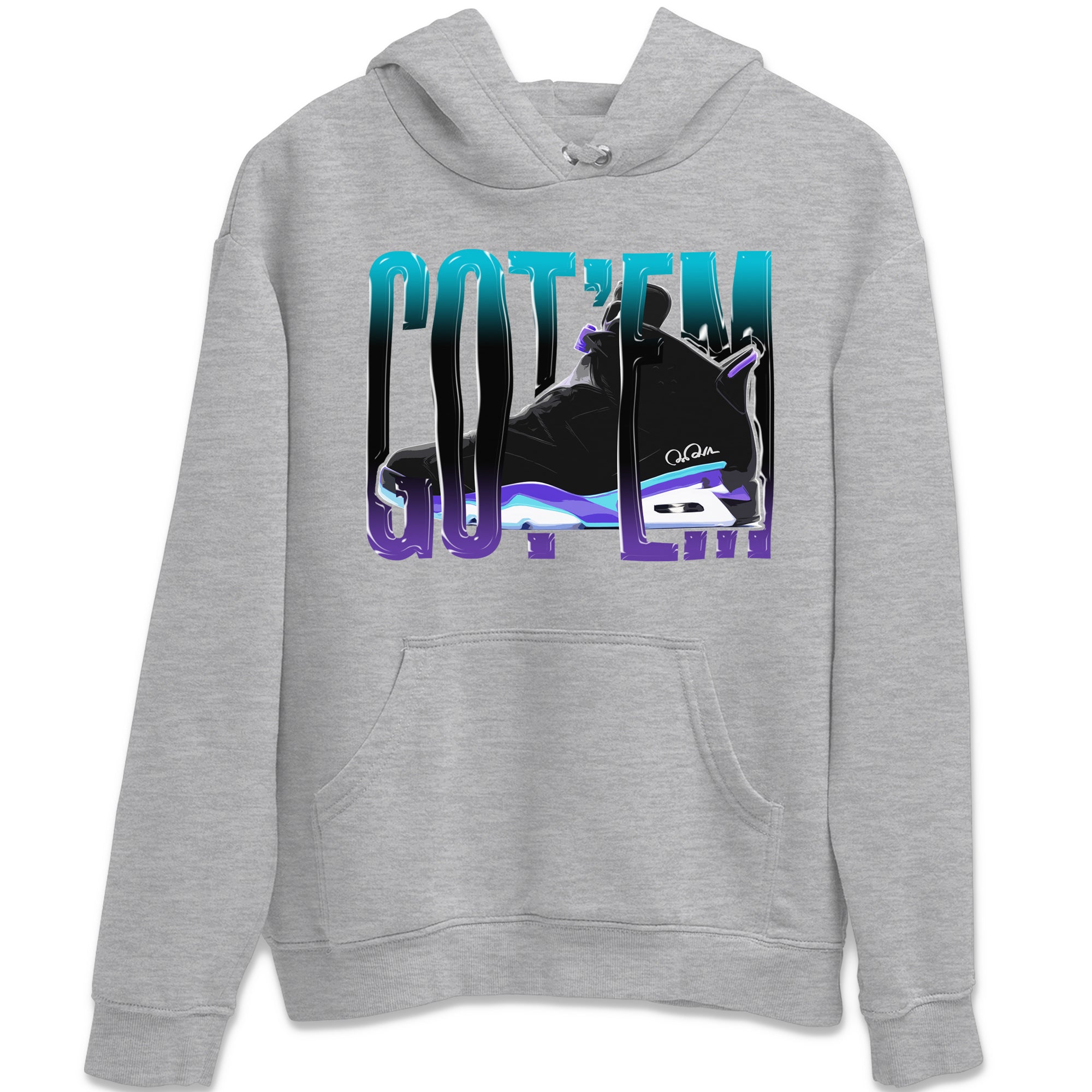 Wiggling Gotem Unisex Tops - Air Jordan 6 Aqua