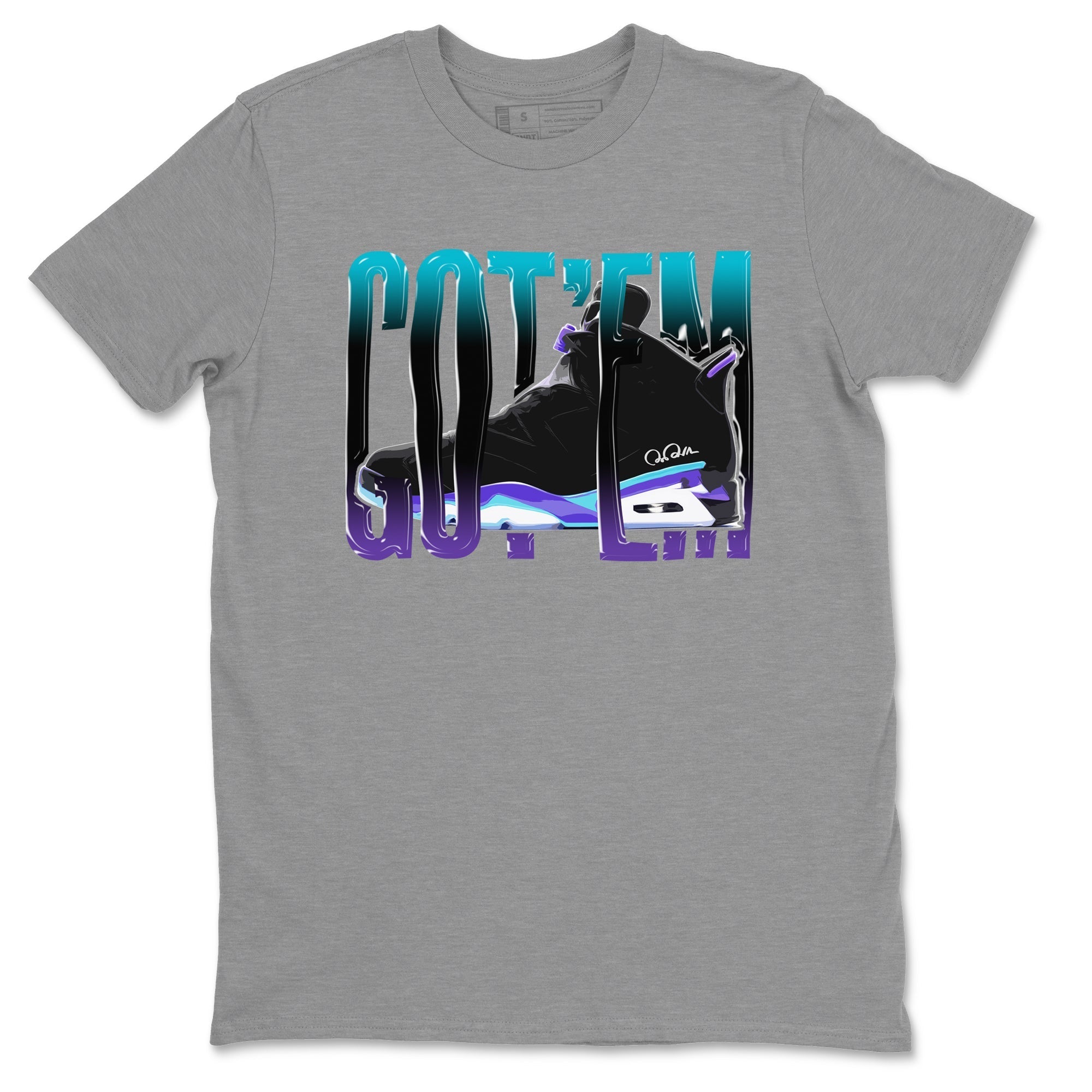 Wiggling Gotem Unisex Tops - Air Jordan 6 Aqua