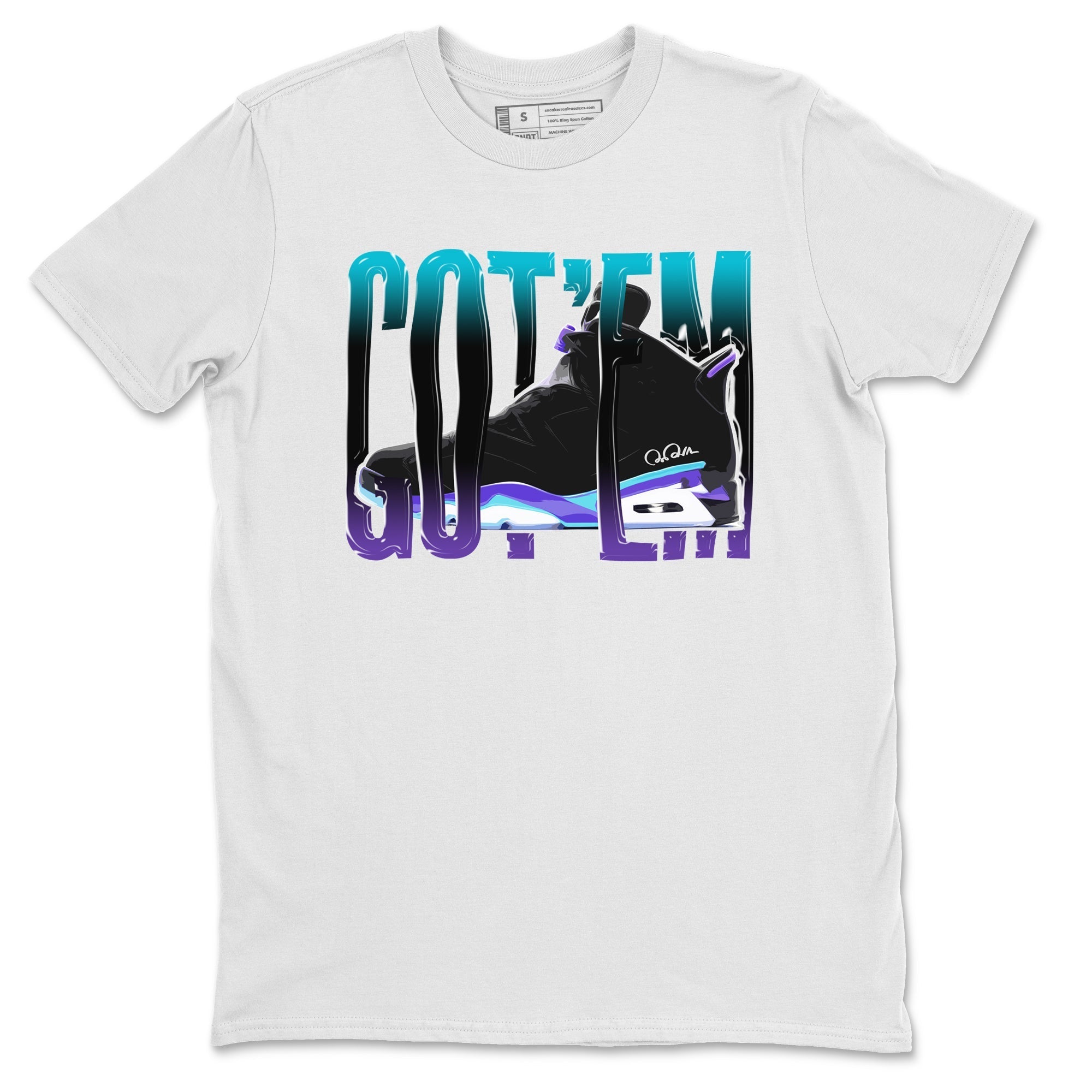 Wiggling Gotem Unisex Tops - Air Jordan 6 Aqua
