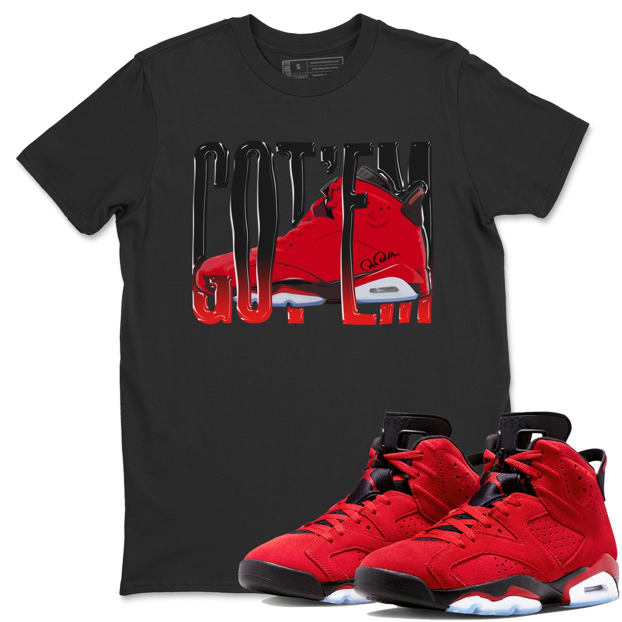 Wiggling Gotem Unisex Tops - Air Jordan 6 Toro Bravo