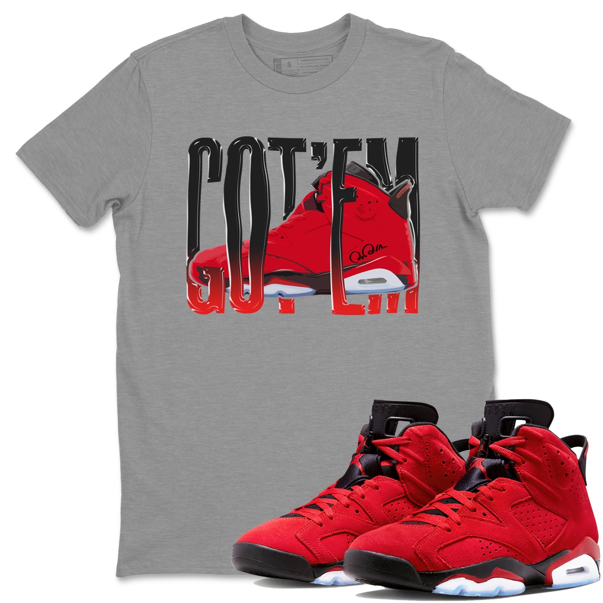 Wiggling Gotem Unisex Tops - Air Jordan 6 Toro Bravo