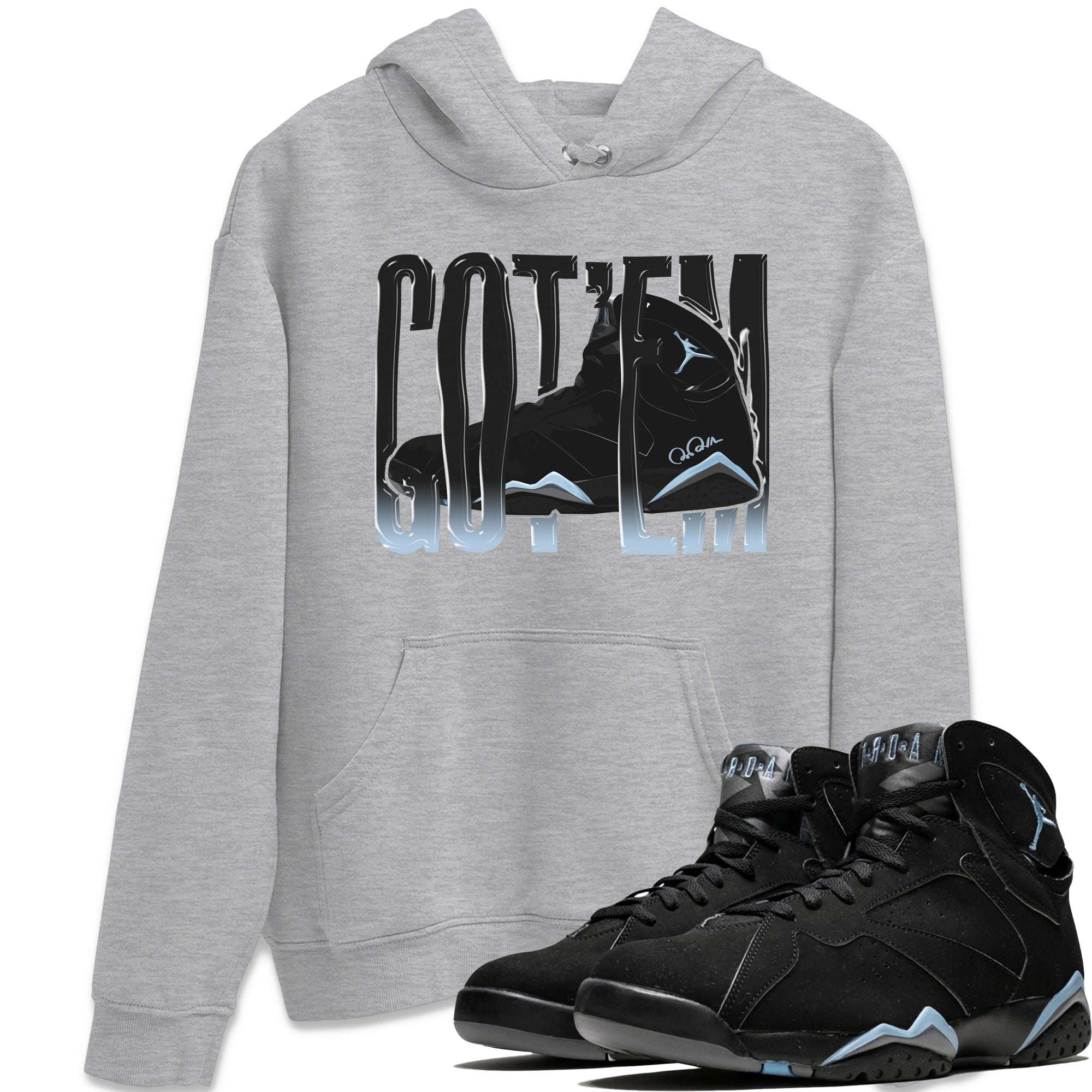 Wiggling Gotem Unisex Tops - Air Jordan 7 Chambray
