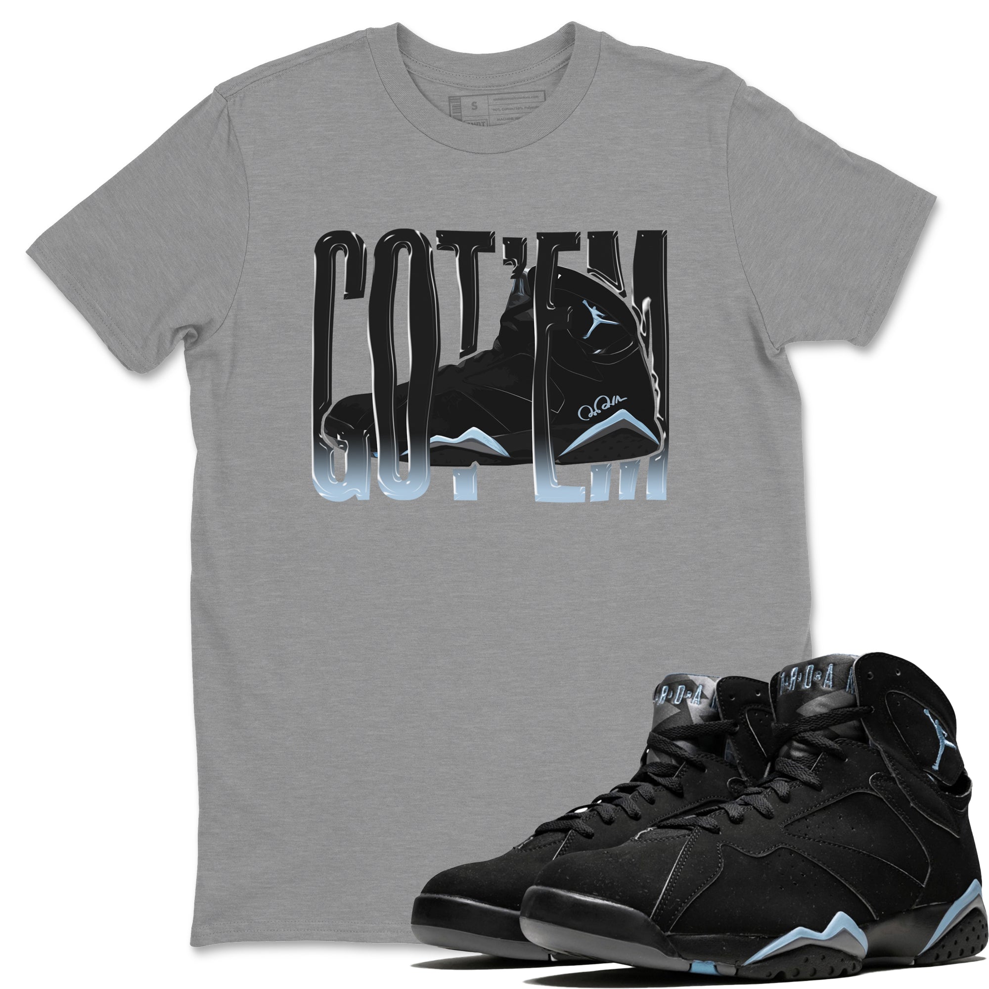 Wiggling Gotem Unisex Tops - Air Jordan 7 Chambray