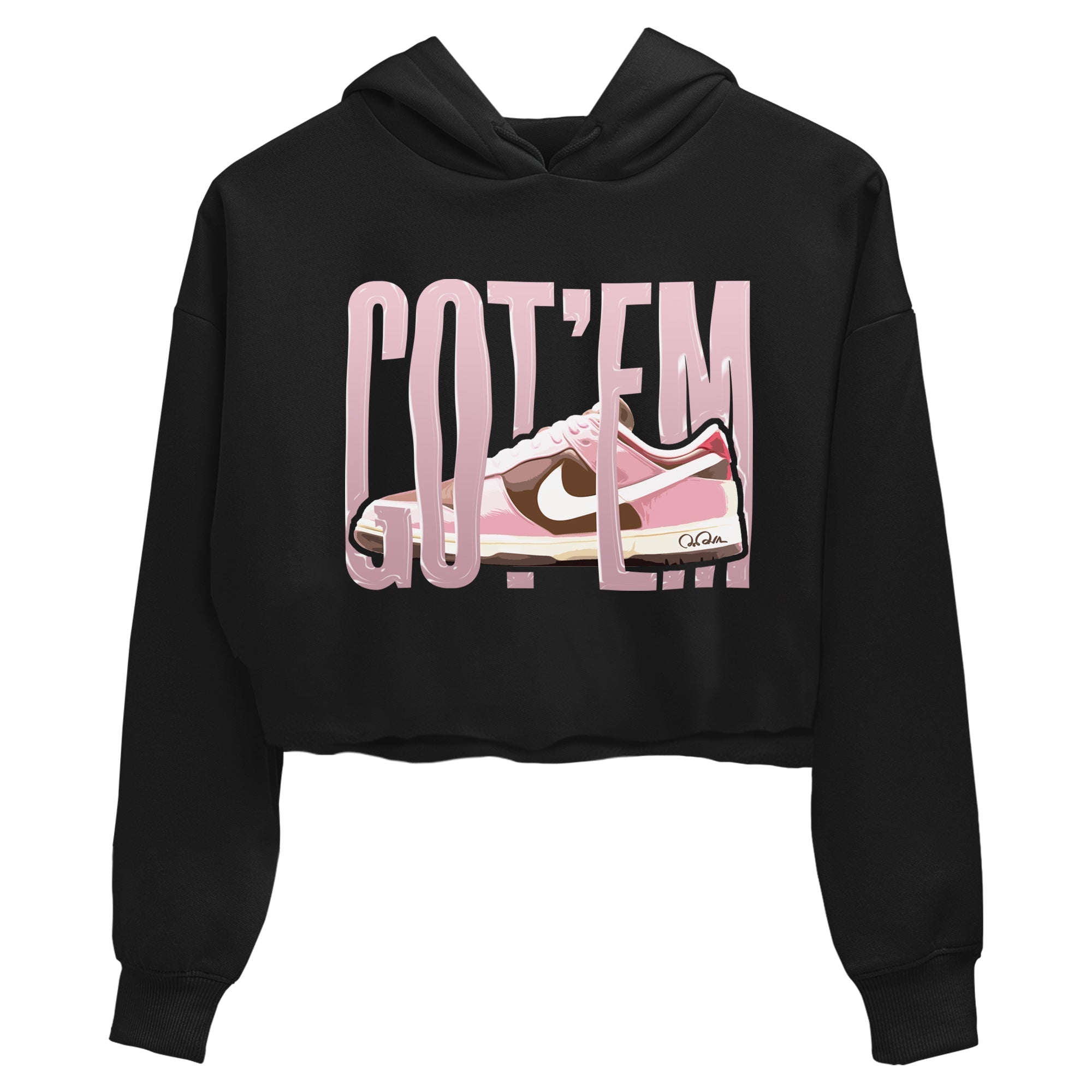 Wiggling Gotem snkmatch Women's Top - Dunk Cacao Wow And Pink Foam