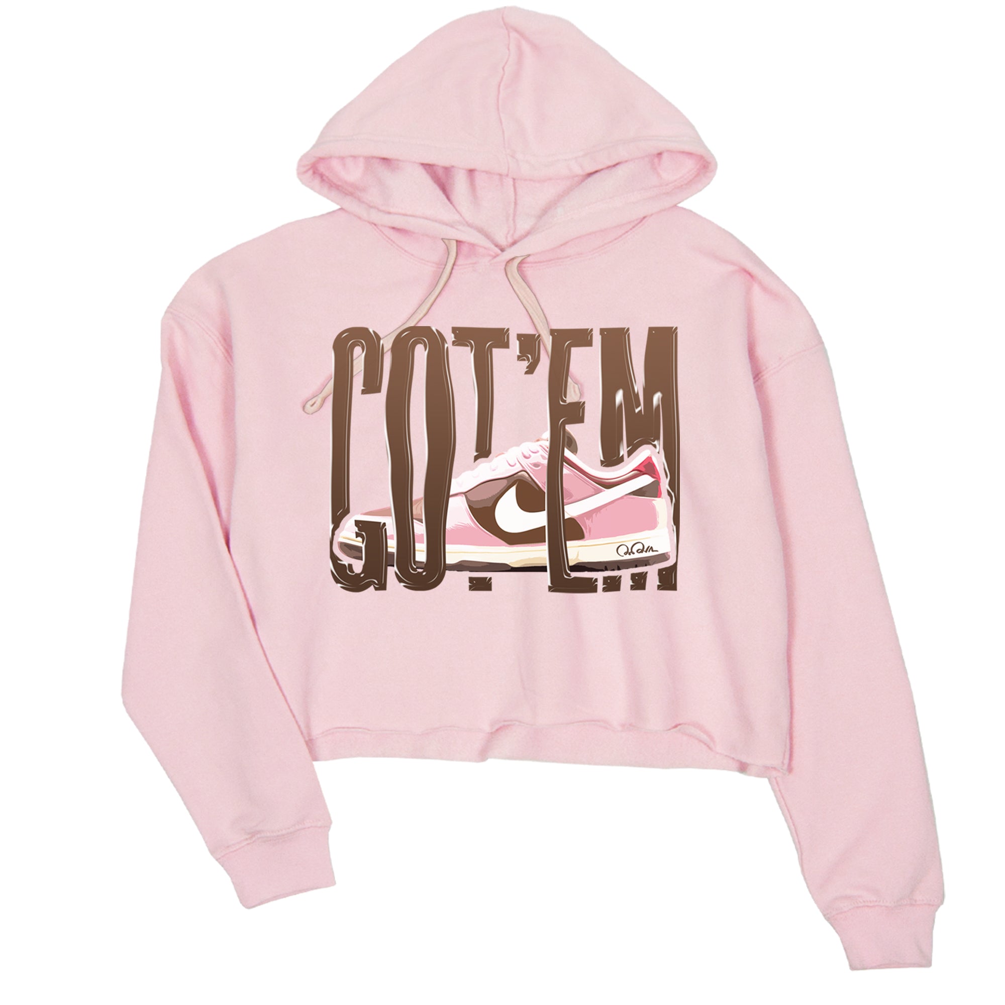 Wiggling Gotem snkmatch Women's Top - Dunk Cacao Wow And Pink Foam