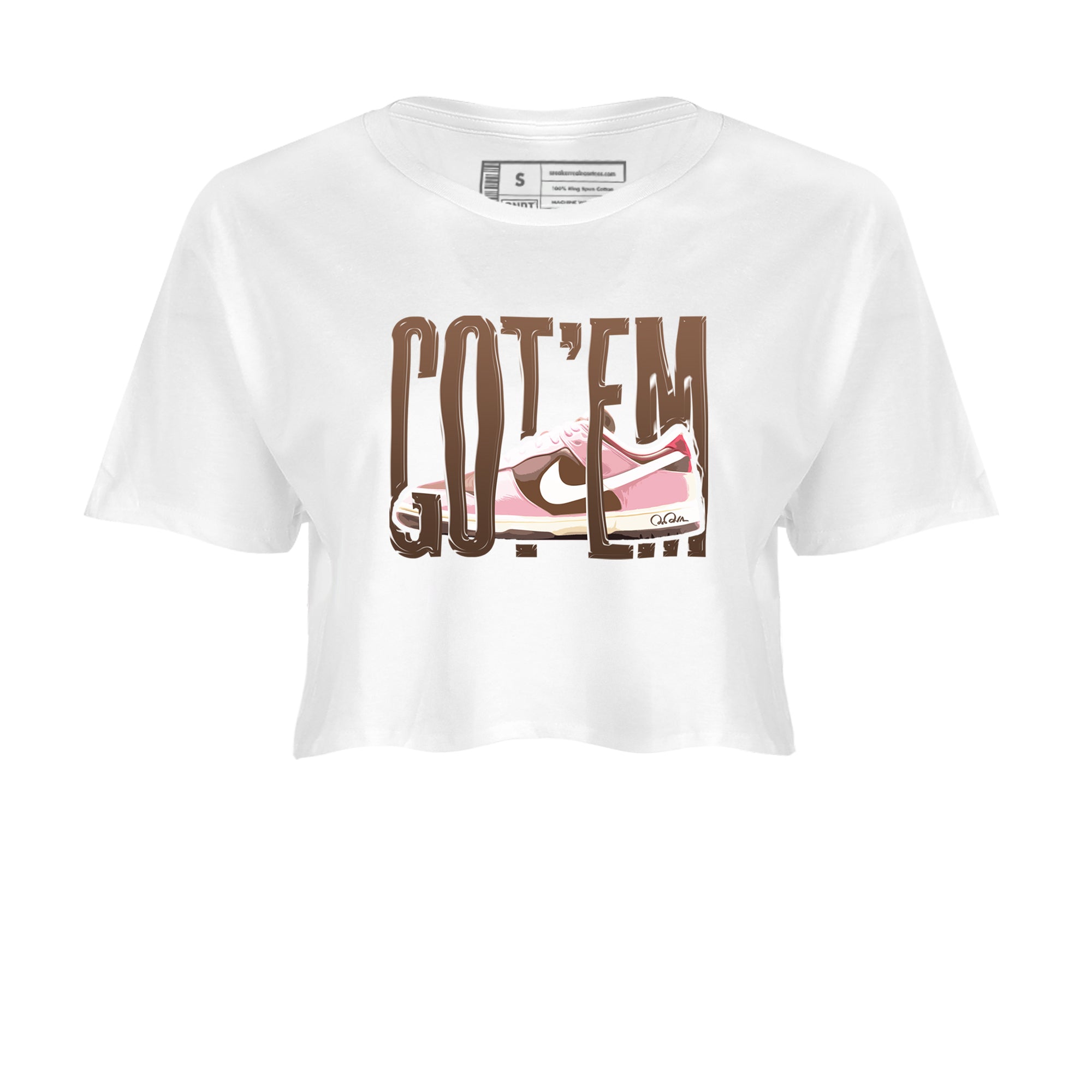 Wiggling Gotem snkmatch Women's Top - Dunk Cacao Wow And Pink Foam