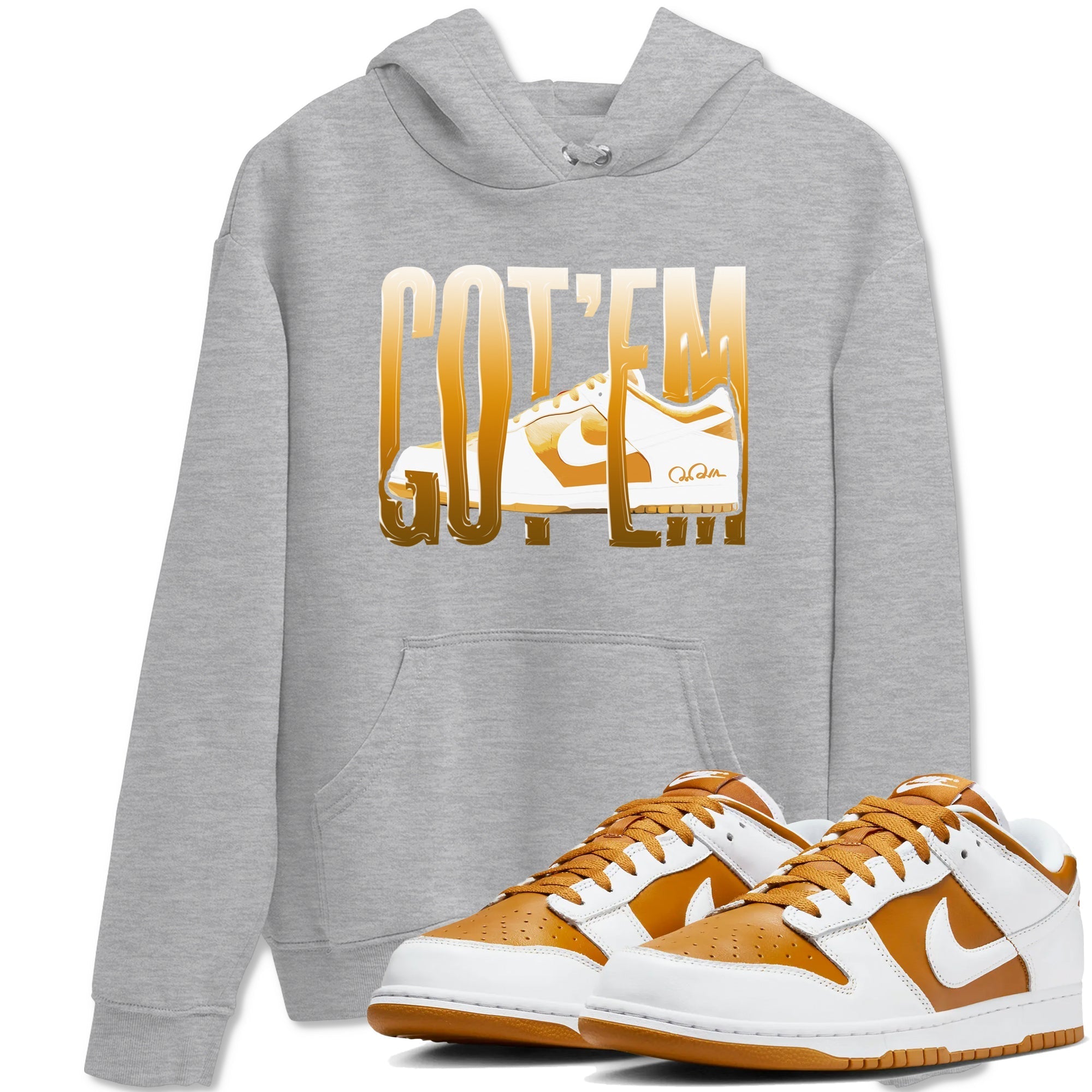 Wiggling Gotem snkmatch Tees - Dunk Dark Curry