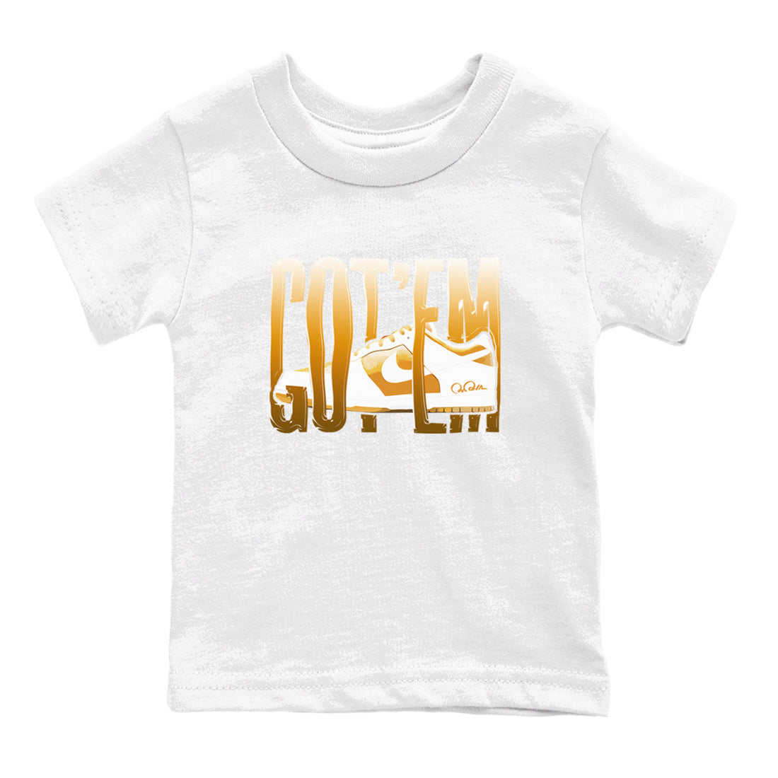 Wiggling Gotem snkmatch Tees Kids - Dunk Dark Curry