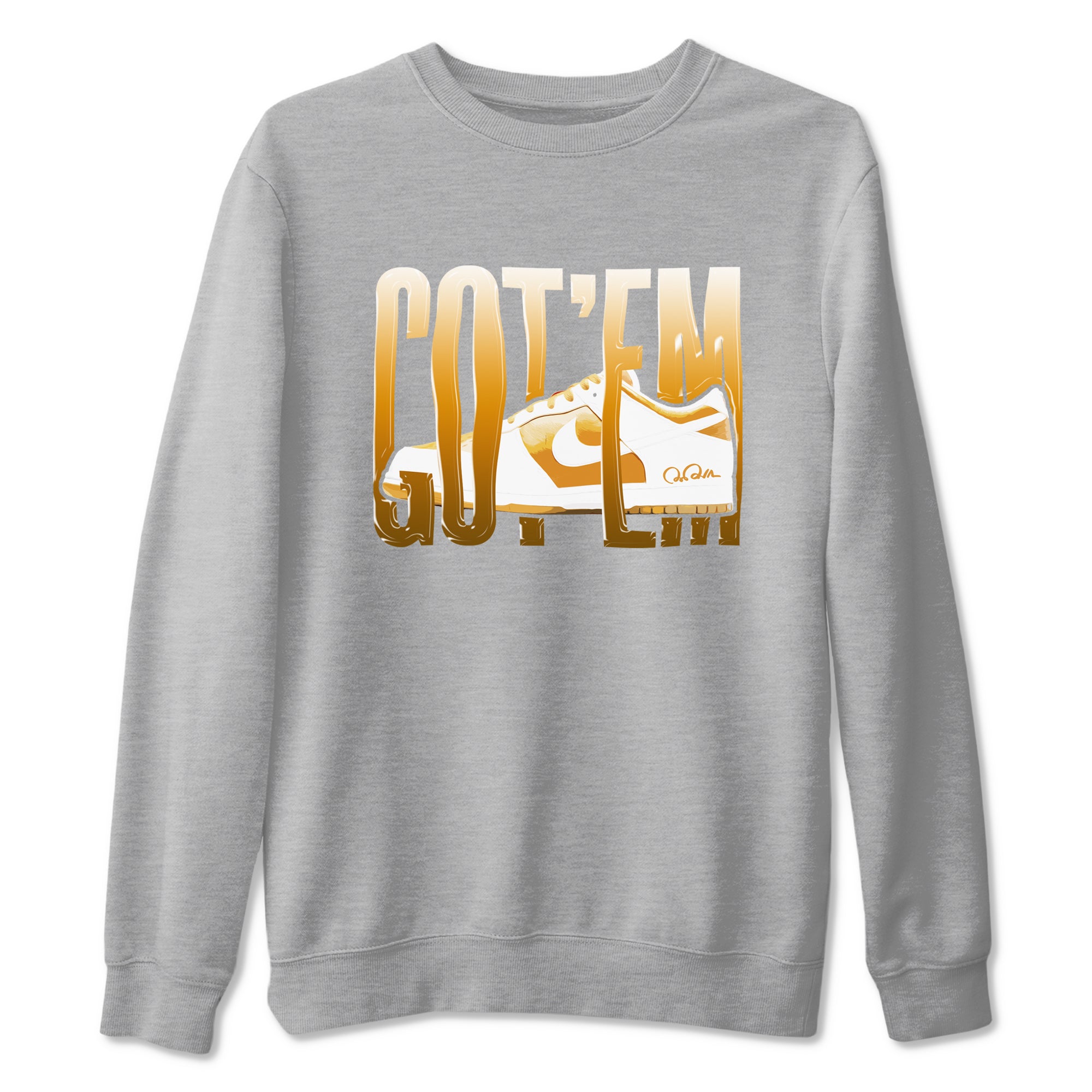Wiggling Gotem snkmatch Tees - Dunk Dark Curry