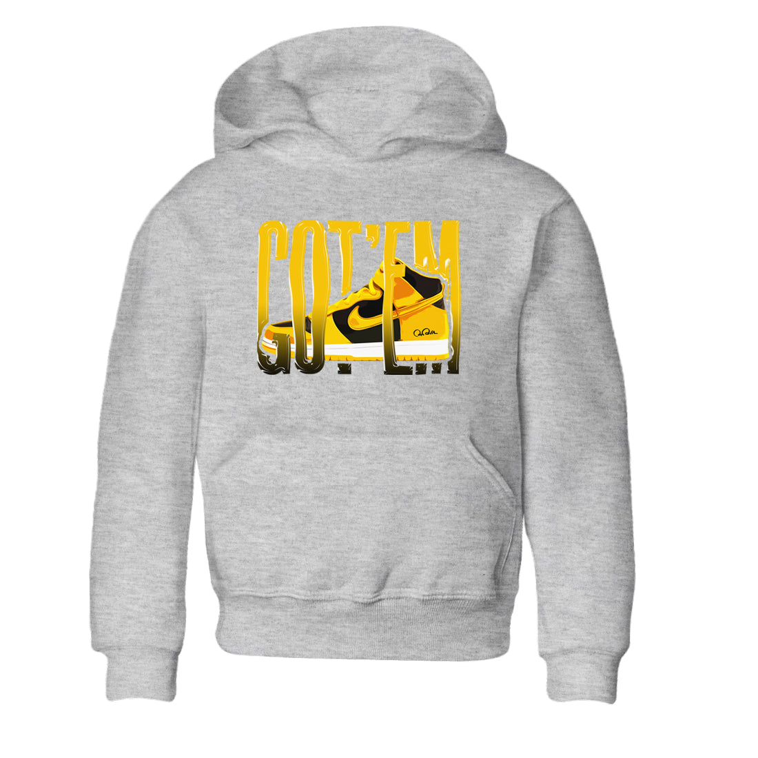 Wiggling Gotem snkmatch Tees Kids - Dunk High Pollen
