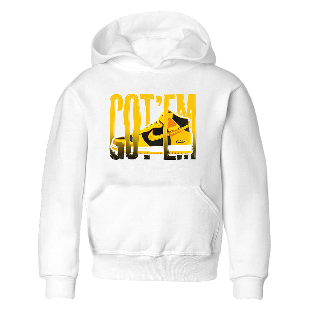 Wiggling Gotem snkmatch Tees Kids - Dunk High Pollen