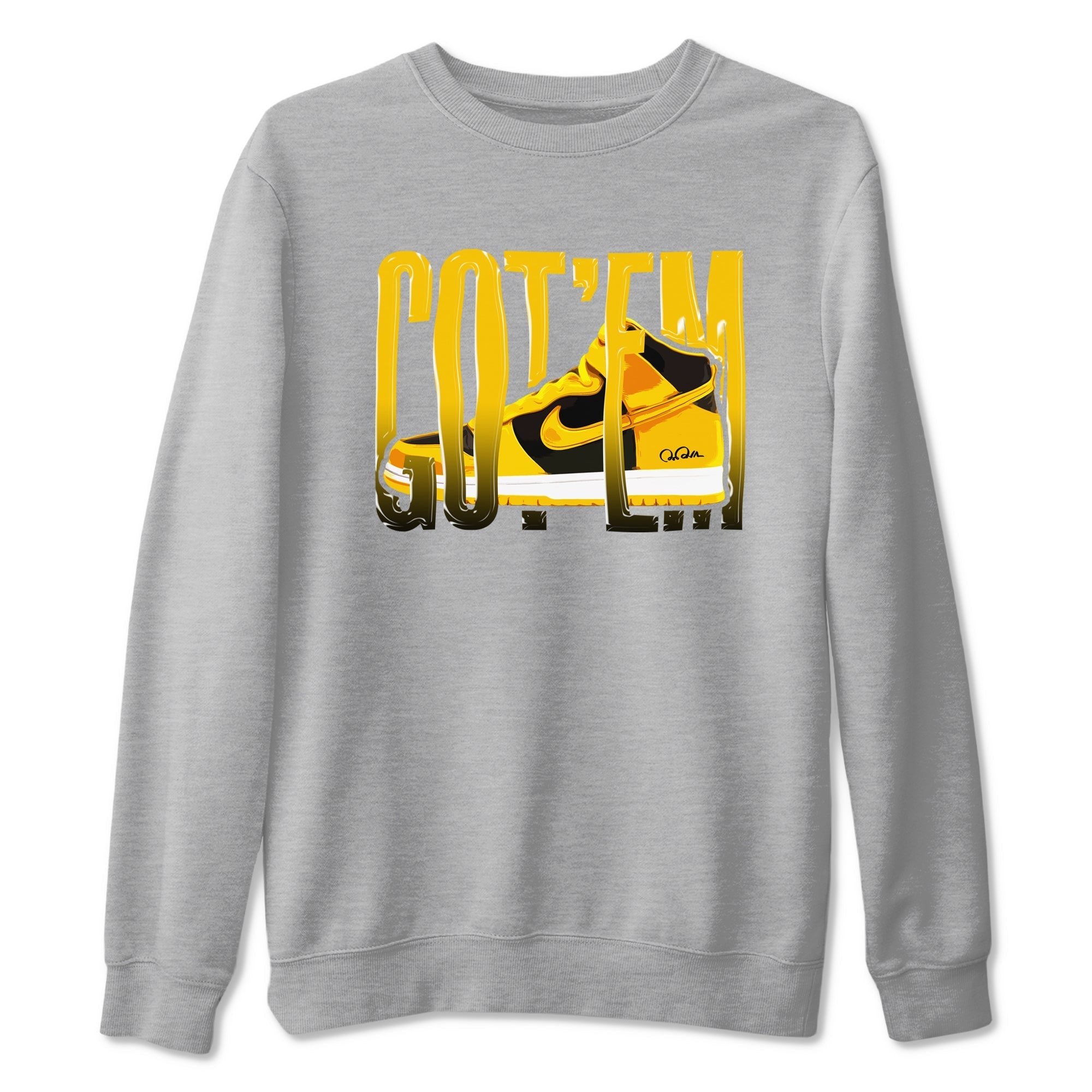 Wiggling Gotem snkmatch Tees - Dunk High Pollen