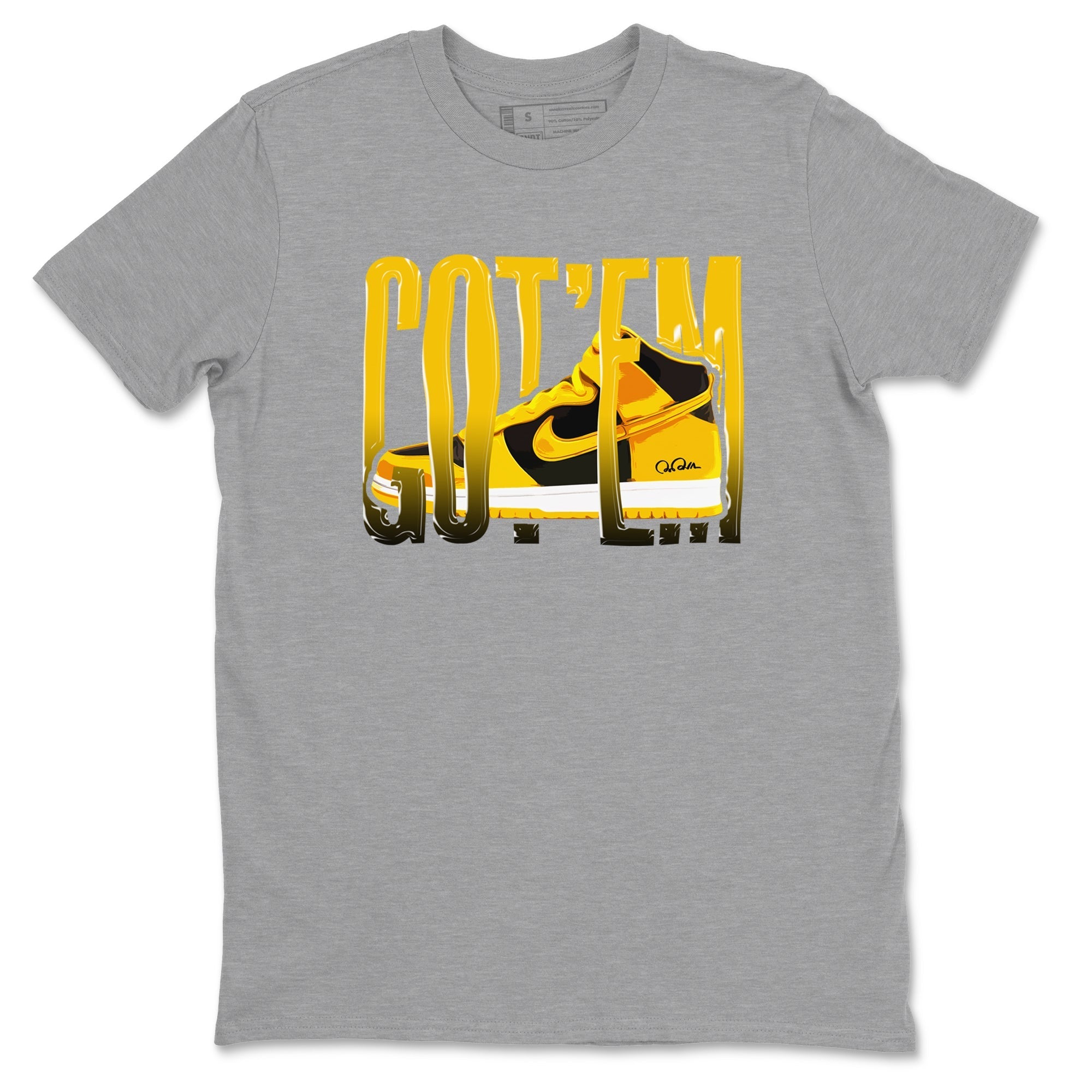 Wiggling Gotem snkmatch Tees - Dunk High Pollen