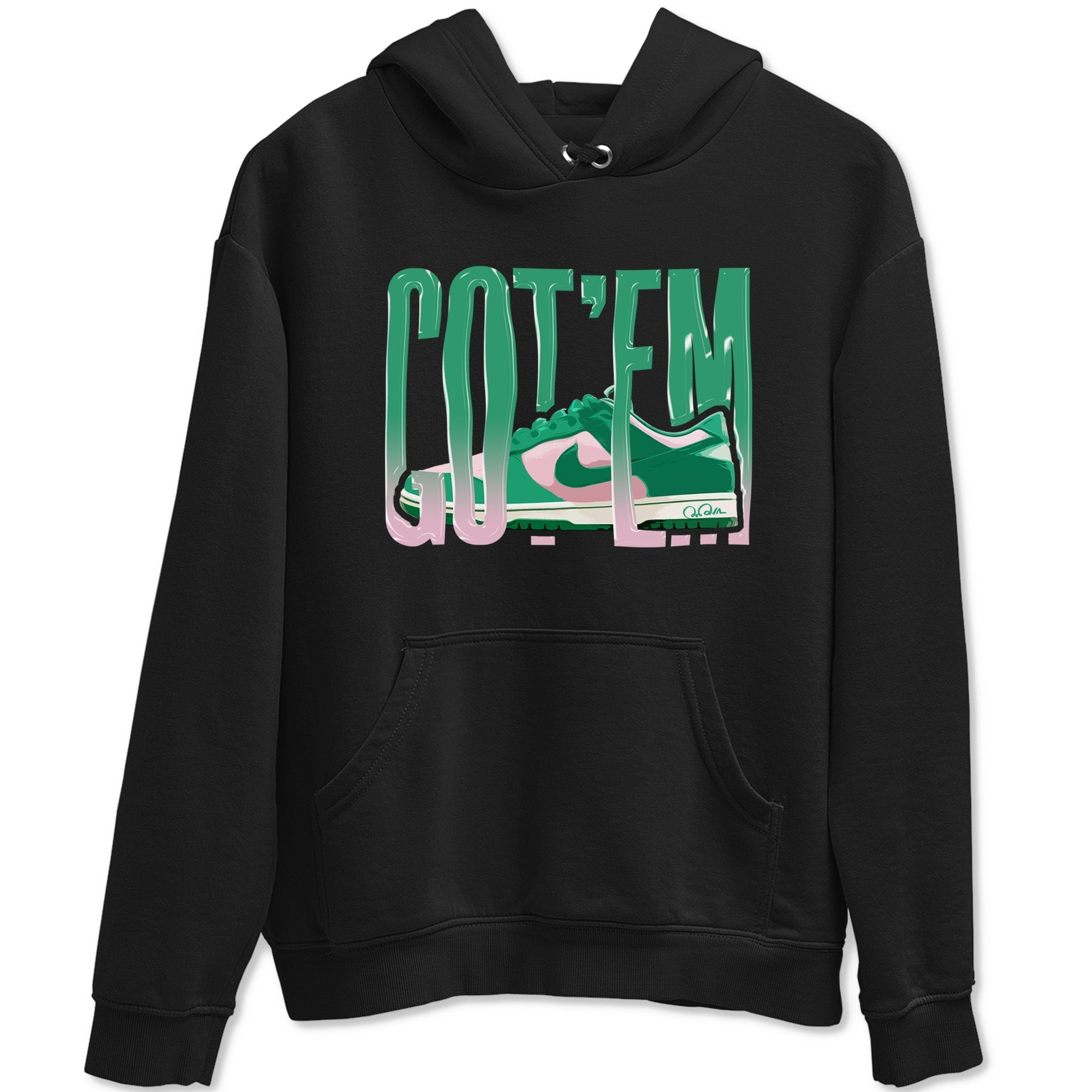 Wiggling Gotem snkmatch Tees - Dunk Medium Soft Pink Malachite