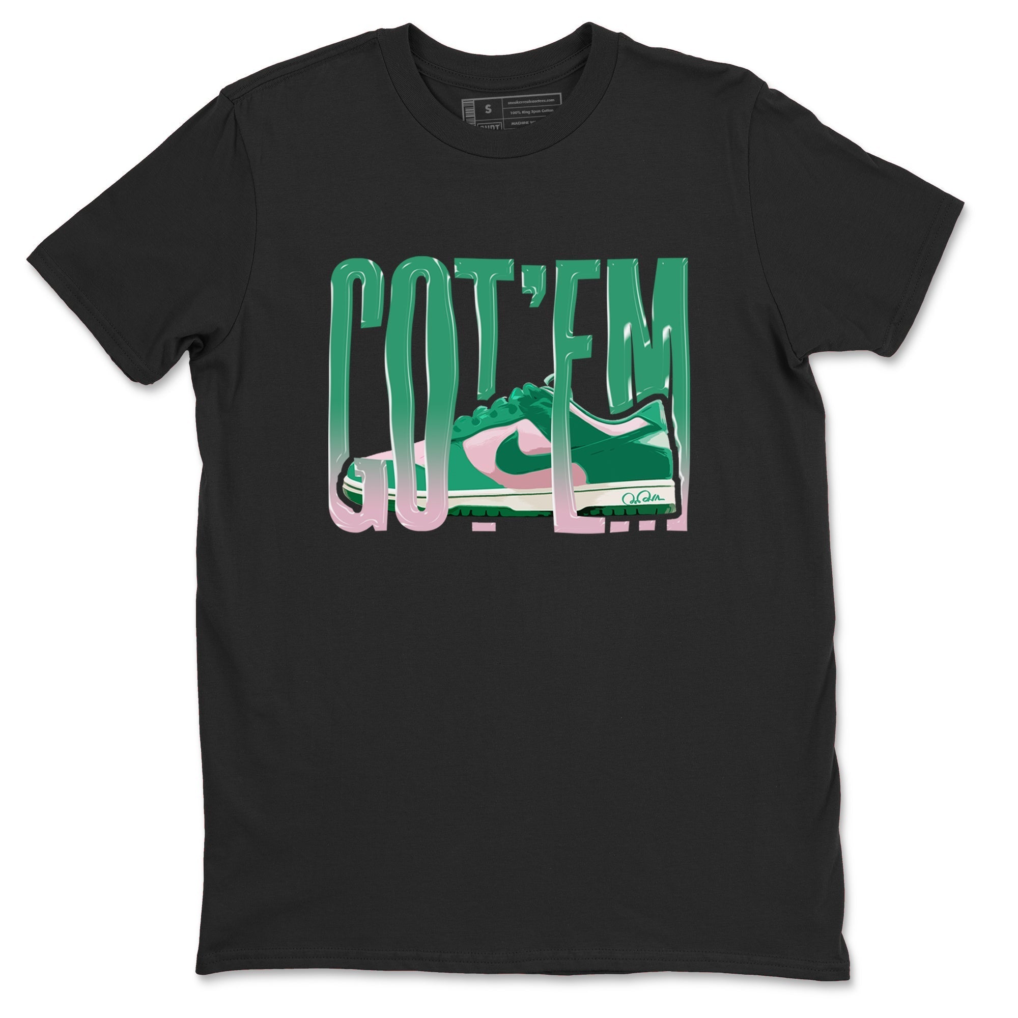 Wiggling Gotem snkmatch Tees - Dunk Medium Soft Pink Malachite