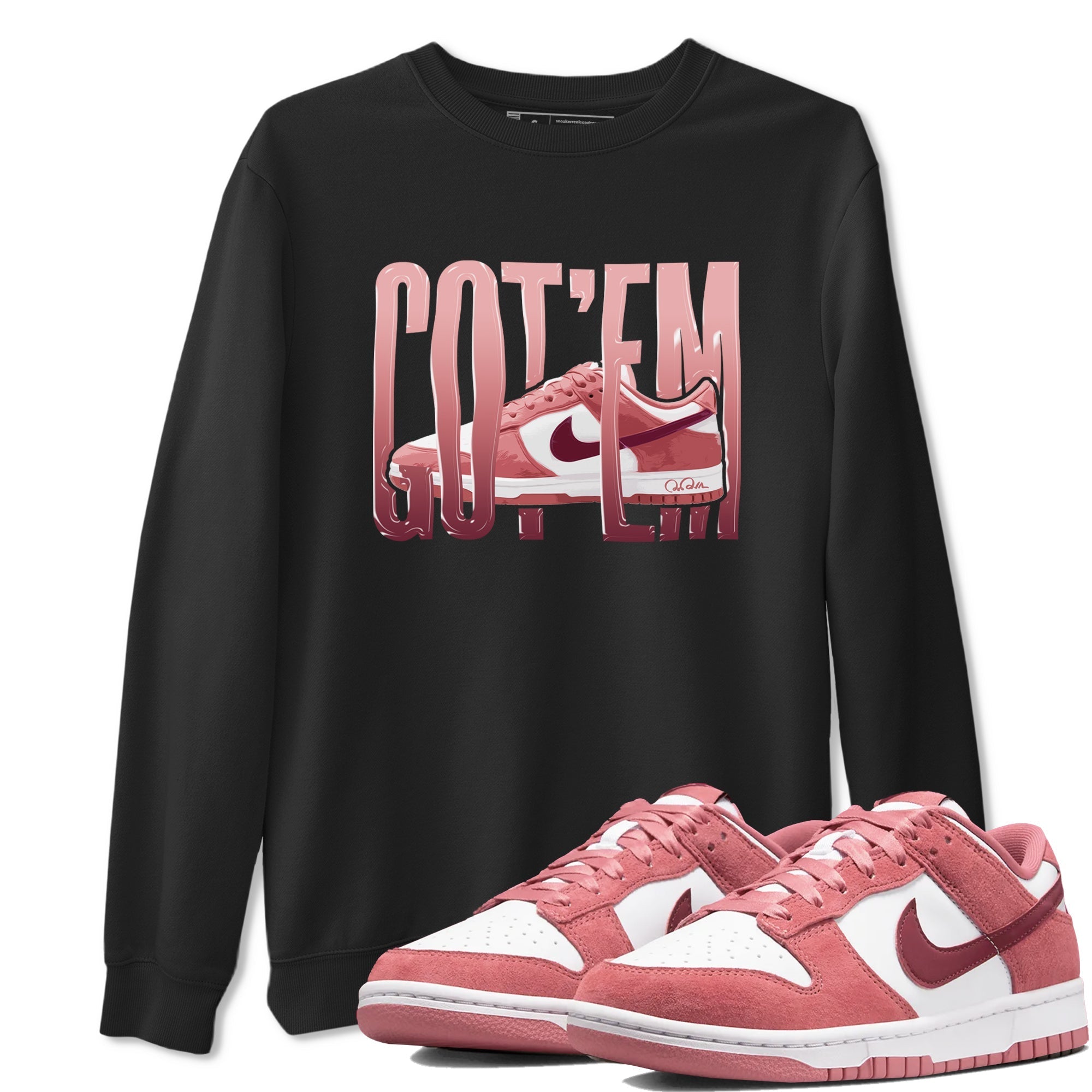 Wiggling Gotem snkmatch Tee - Dunk Valentines Day 2024