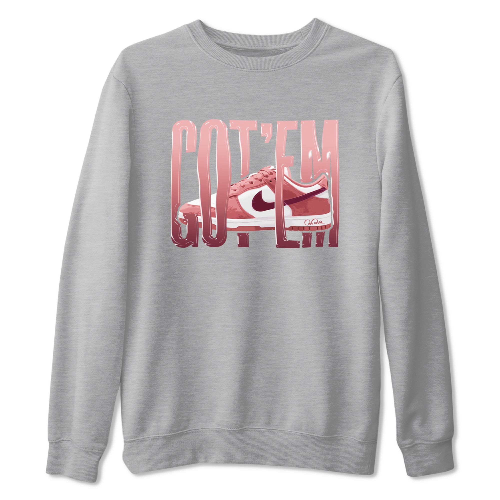 Wiggling Gotem snkmatch Tee - Dunk Valentines Day 2024