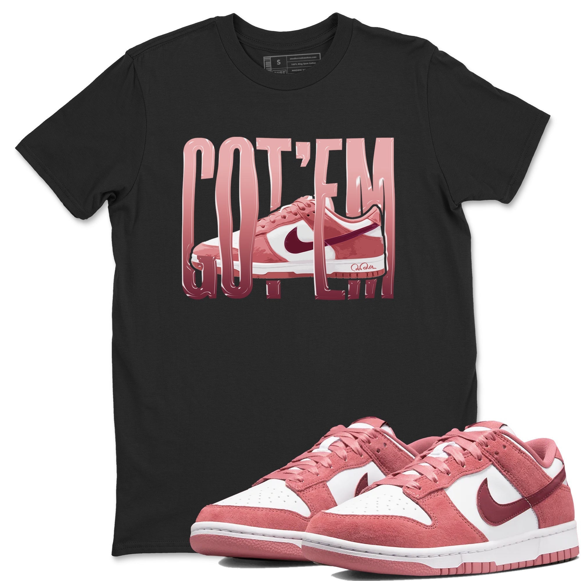 Wiggling Gotem snkmatch Tee - Dunk Valentines Day 2024