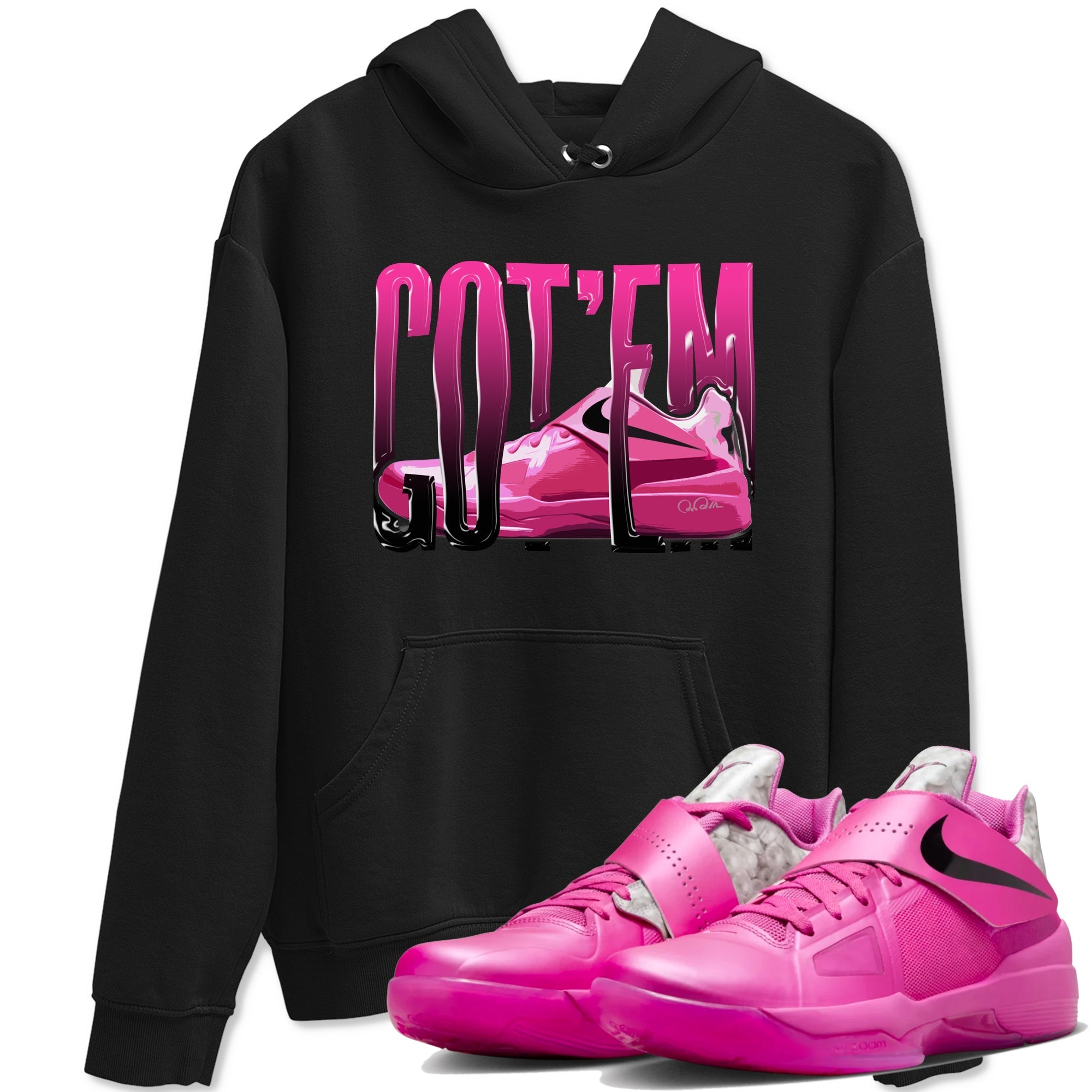 Wiggling Gotem snkmatch Tees - KD 4 Aunt Pearl