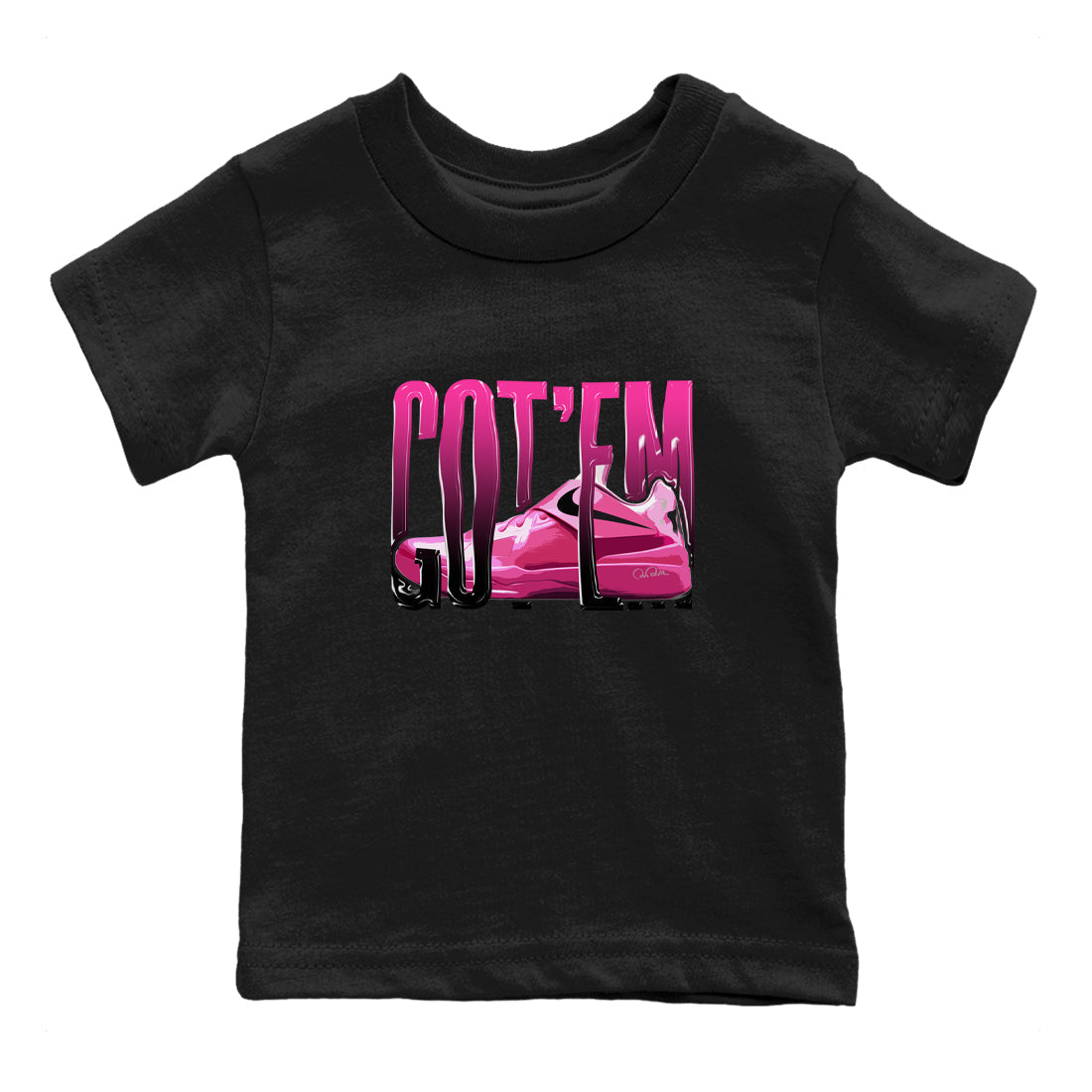 Wiggling Gotem snkmatch Tees Kids - KD 4 Aunt Pearl