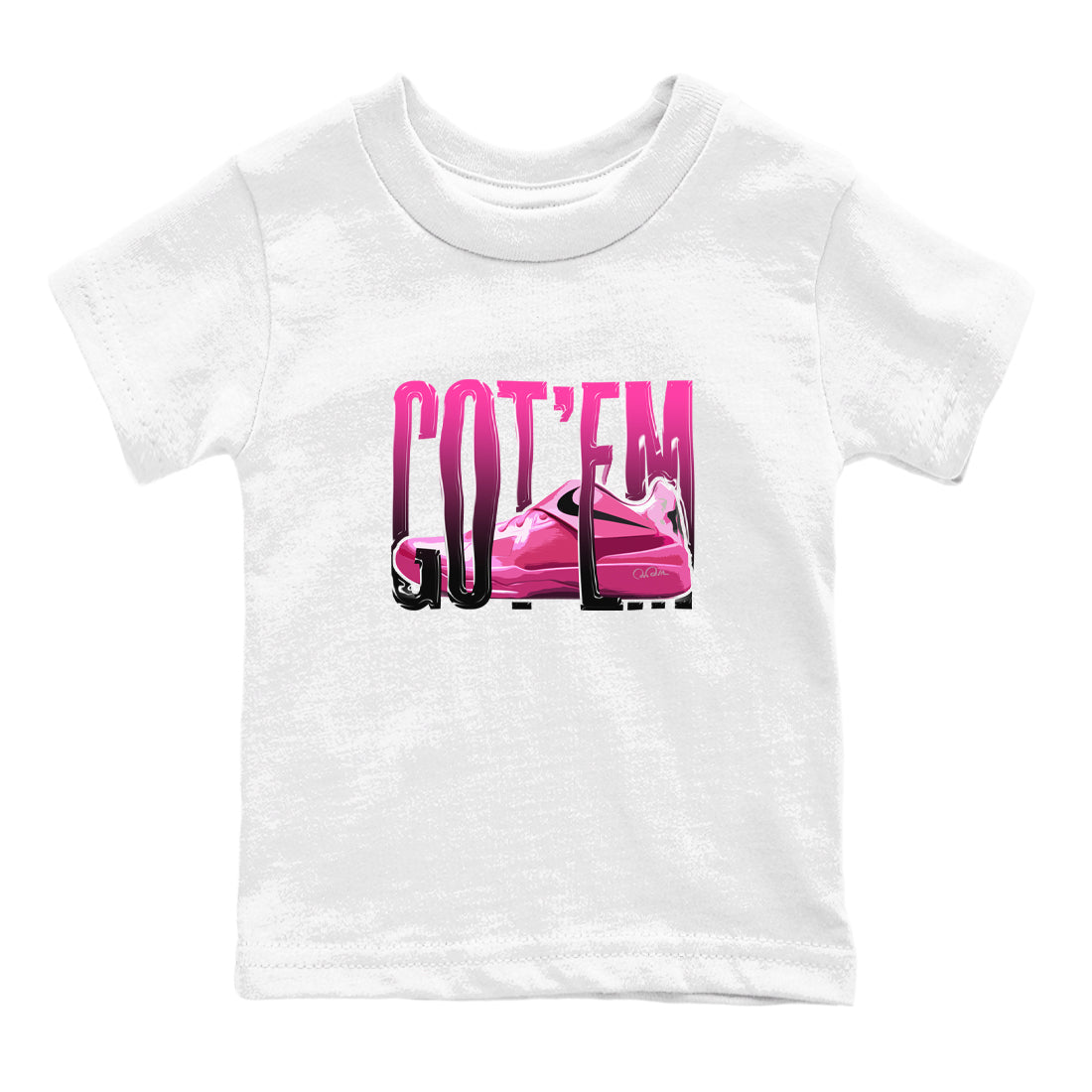 Wiggling Gotem snkmatch Tees Kids - KD 4 Aunt Pearl