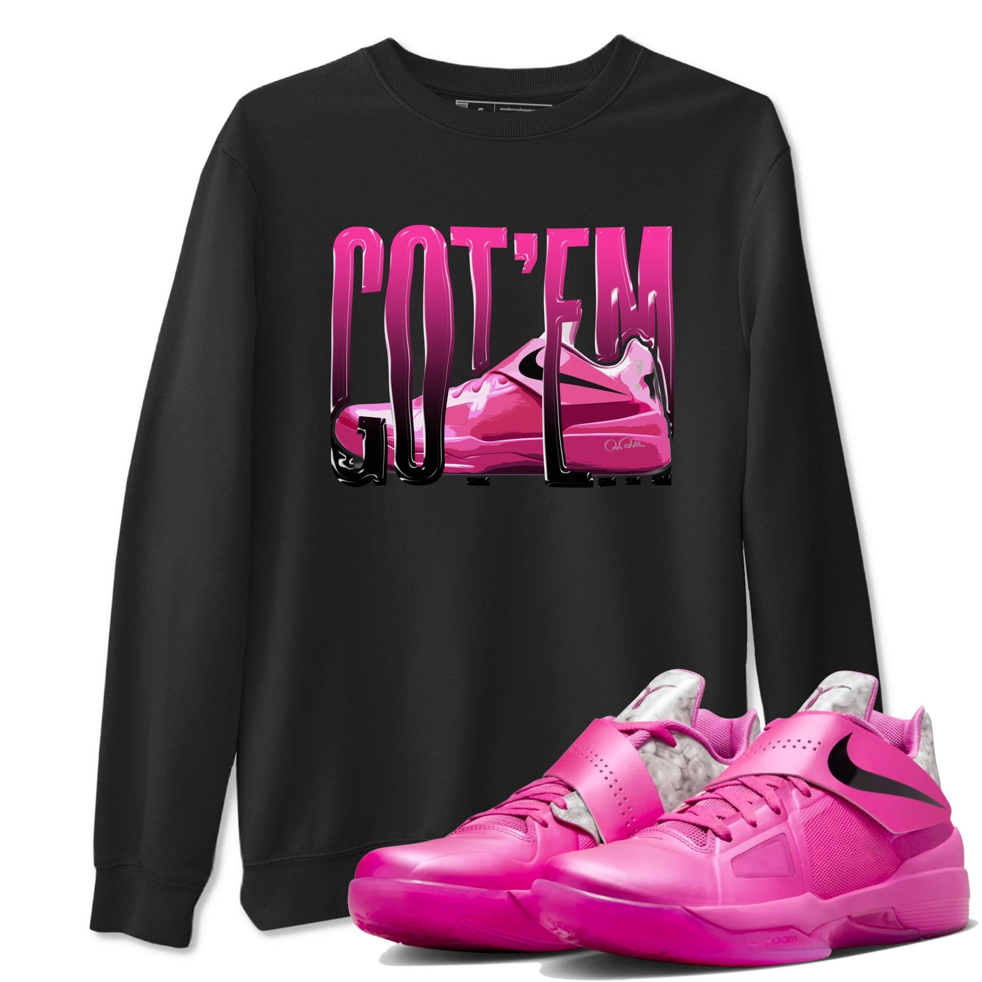 Wiggling Gotem snkmatch Tees - KD 4 Aunt Pearl