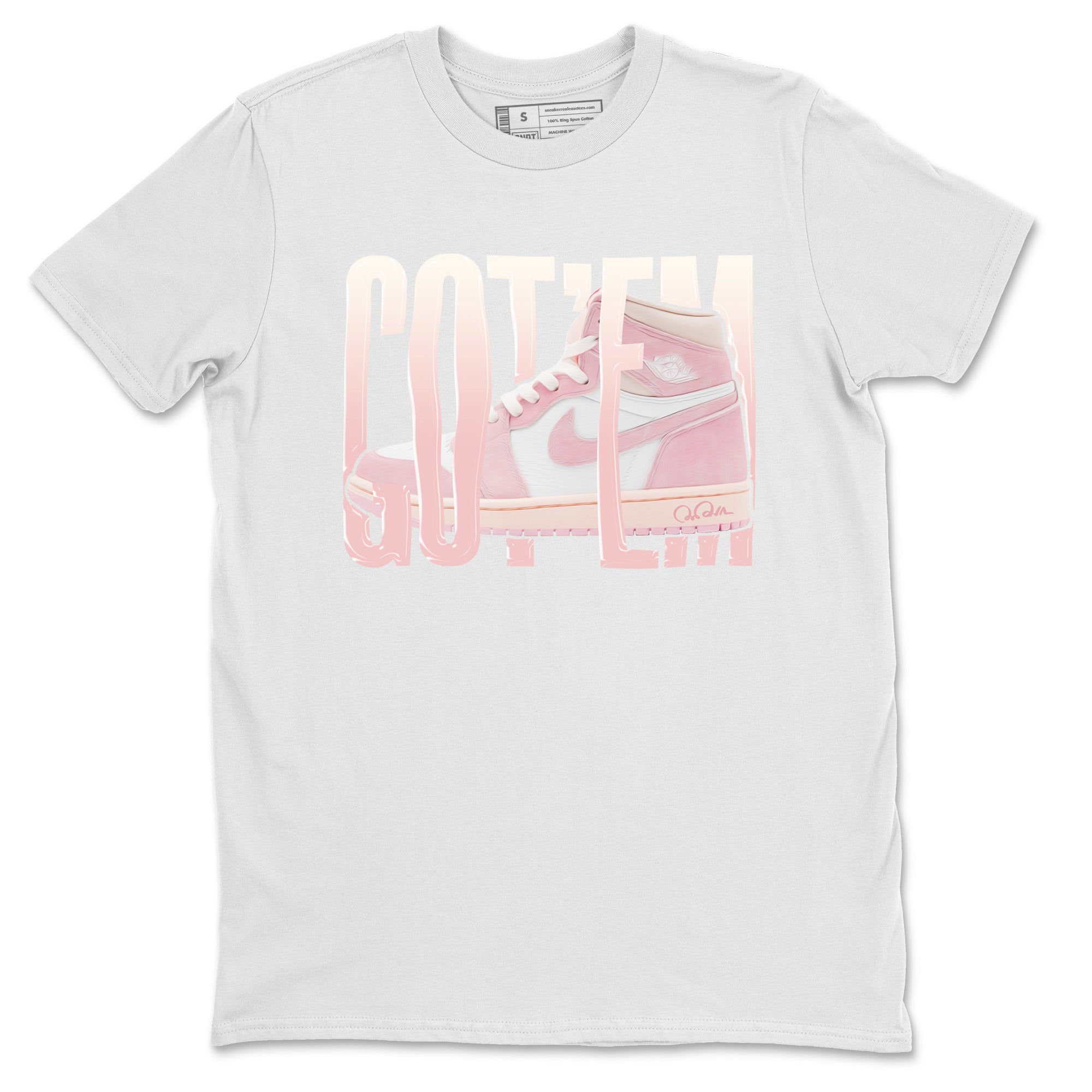Wiggling Gotem Unisex Tops - Air Jordan 1 Washed Pink