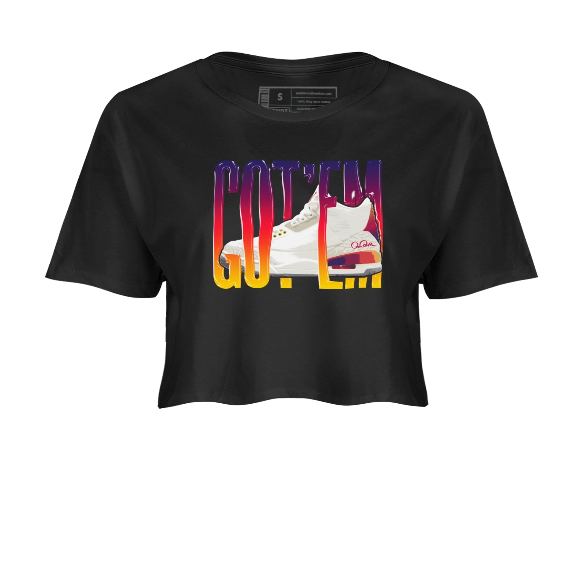 Wiggling Gotem snkmatch Women's Top - Air Jordan 3 J Balvin
