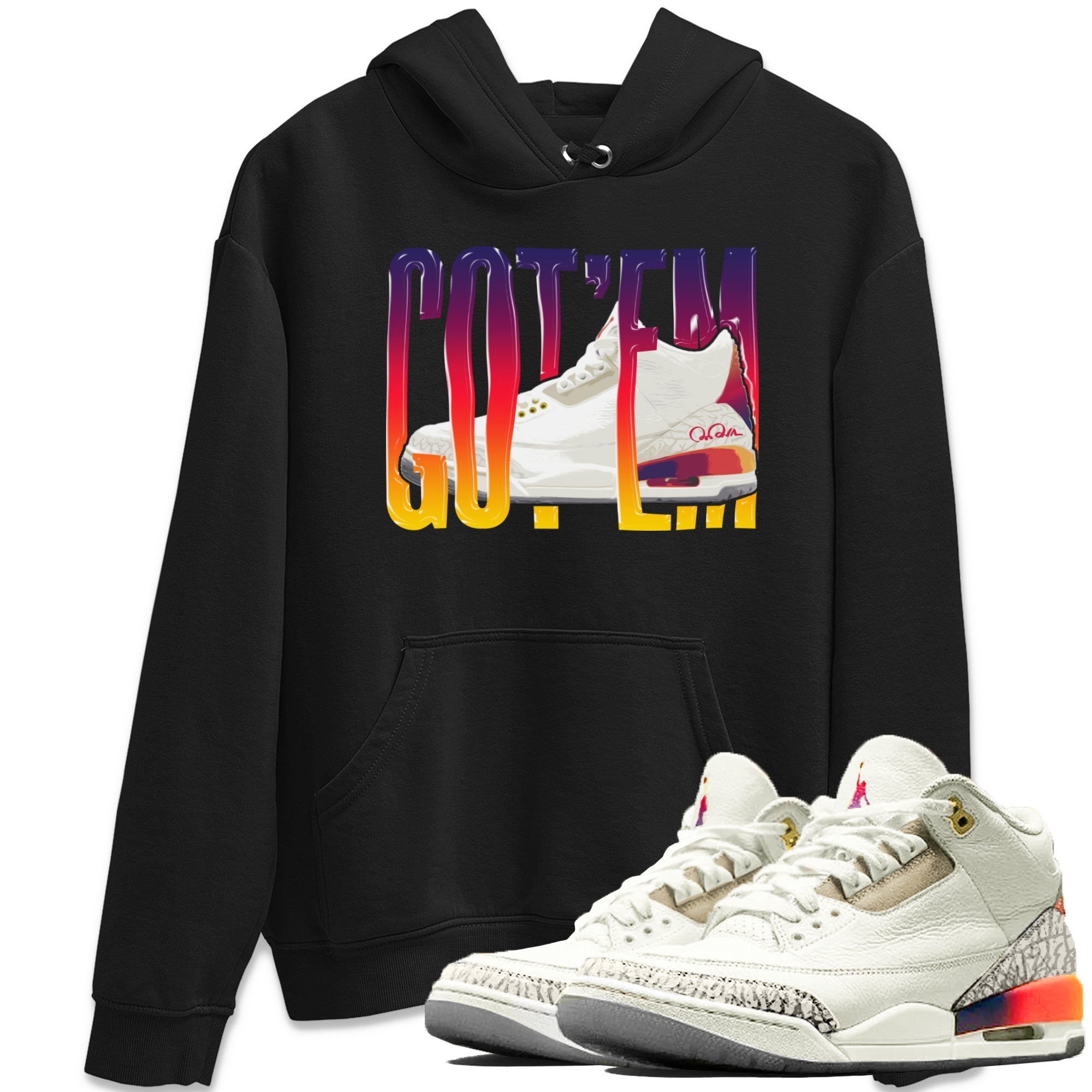 Wiggling Gotem snkmatch Tee - Air Jordan 3 J Balvin