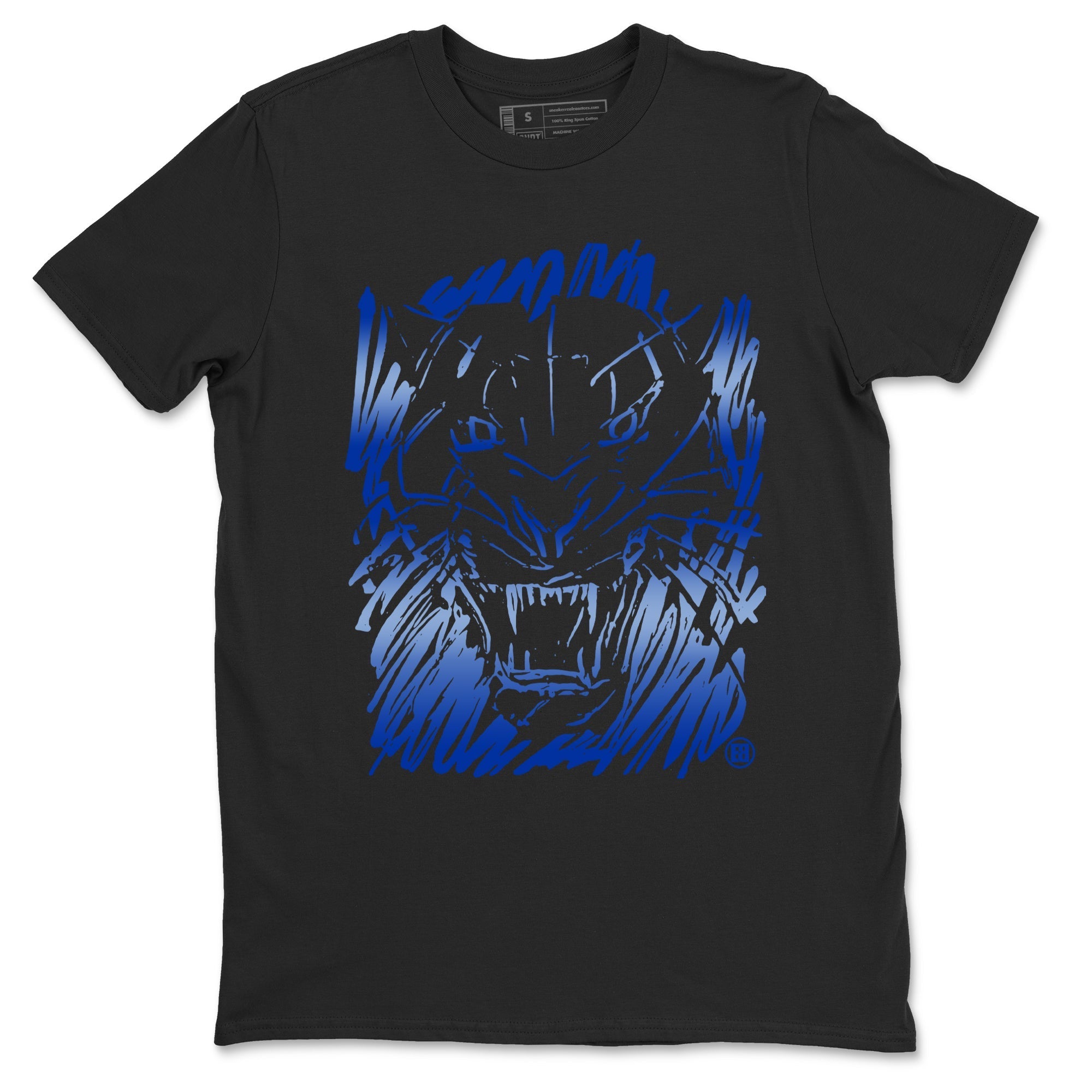 Wild Cat Doodle snkmatch Tees - Air Foamposite One Royal