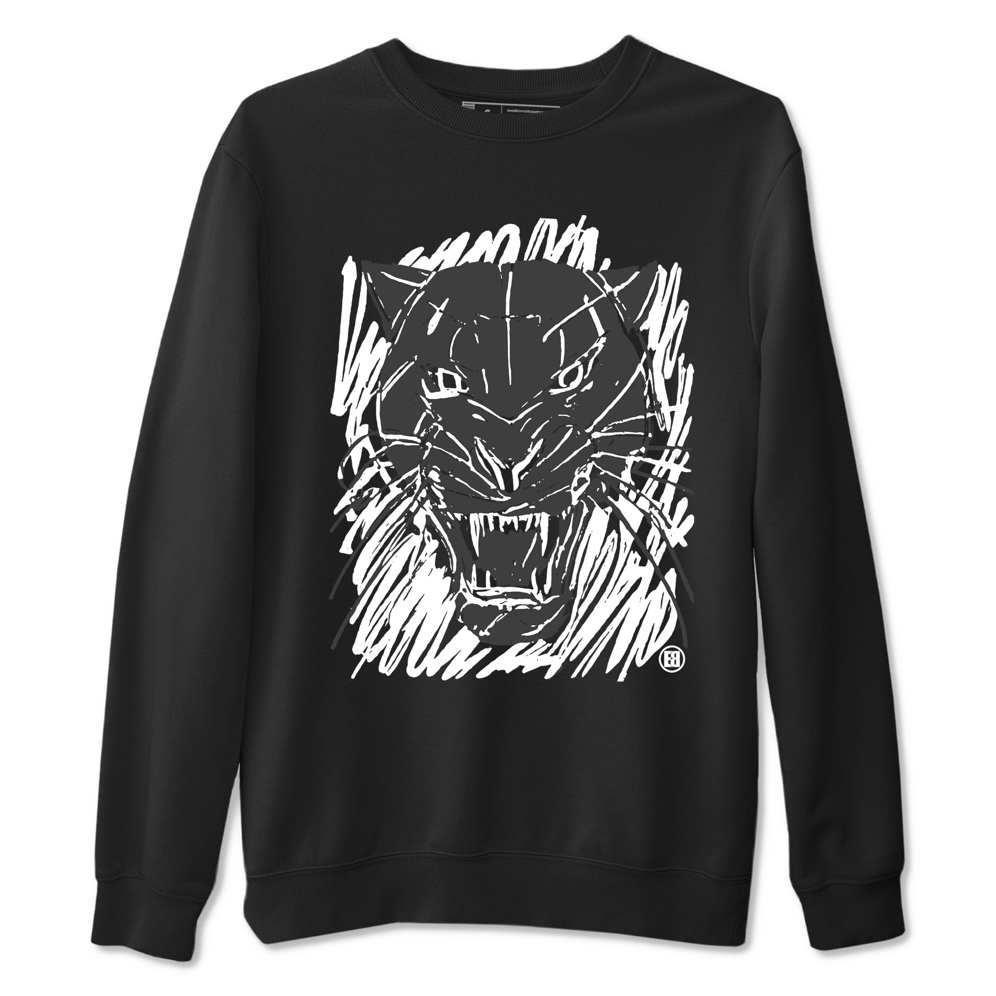 Wild Cat Doodle snkmatch Tees - Air Jordan 4 Wet Cement