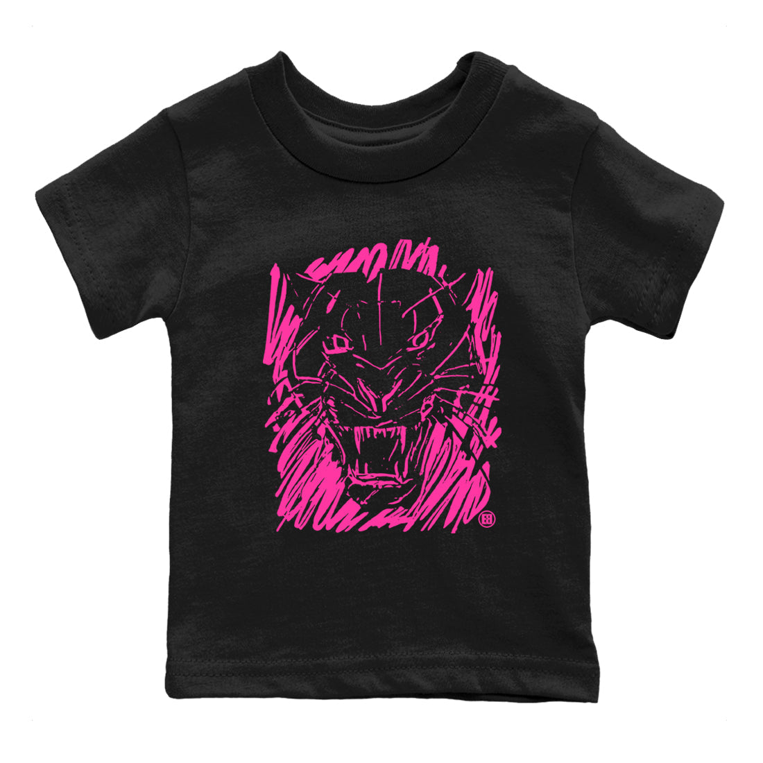 Wild Cat Doodle snkmatch Tees Kids - Nike KD 4 Aunt Pearl