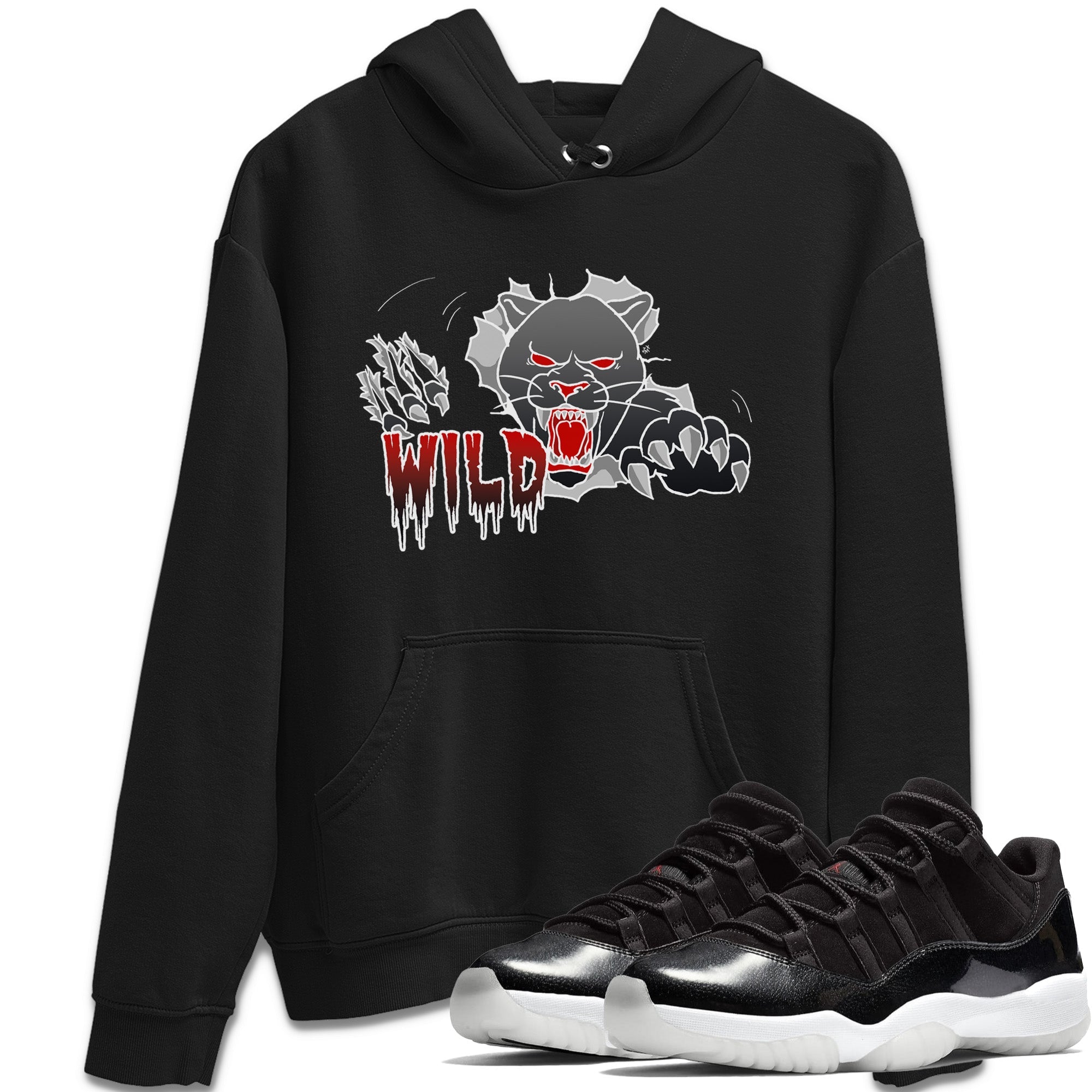 Wild Unisex Tops - Air Jordan 11 72-10