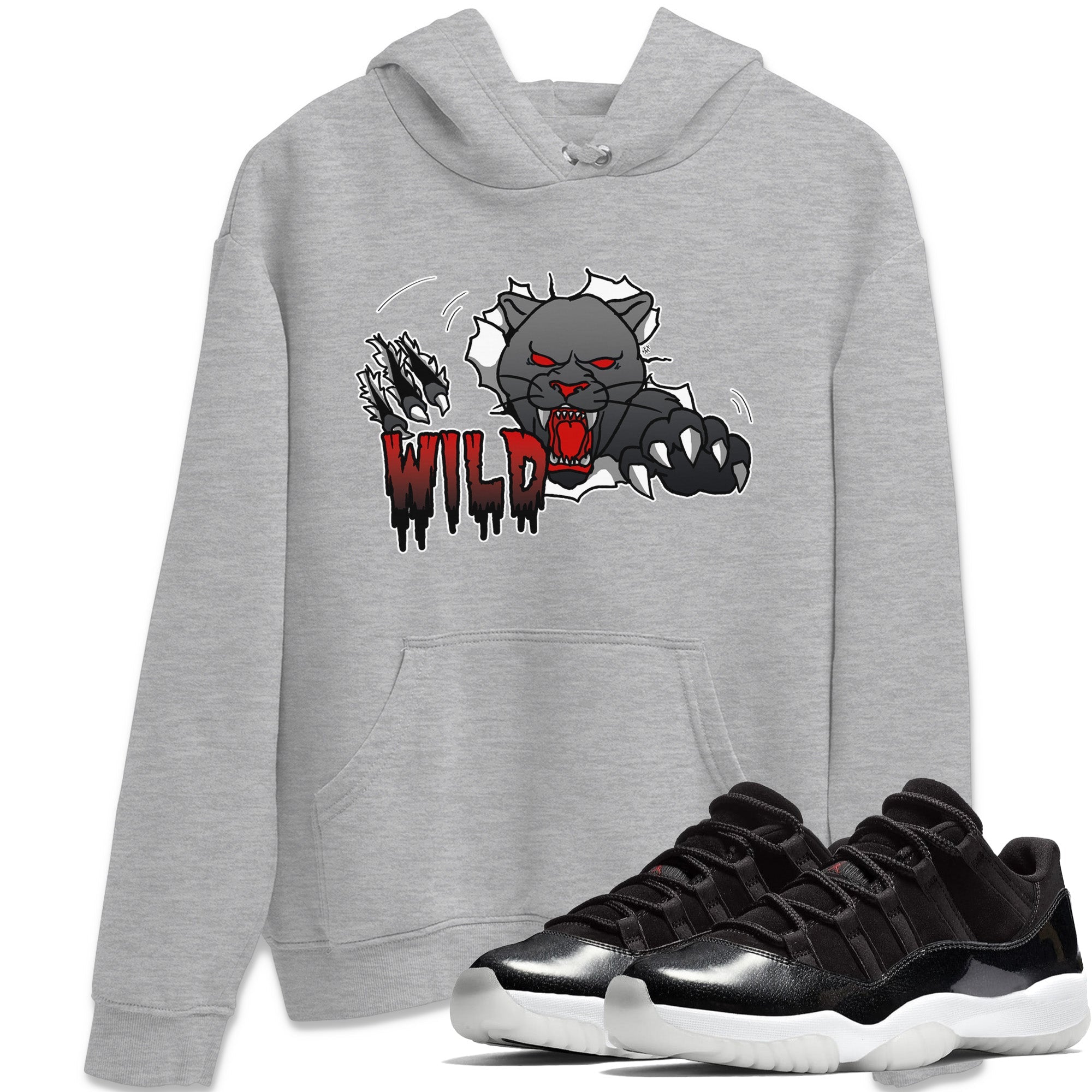 Wild Unisex Tops - Air Jordan 11 72-10