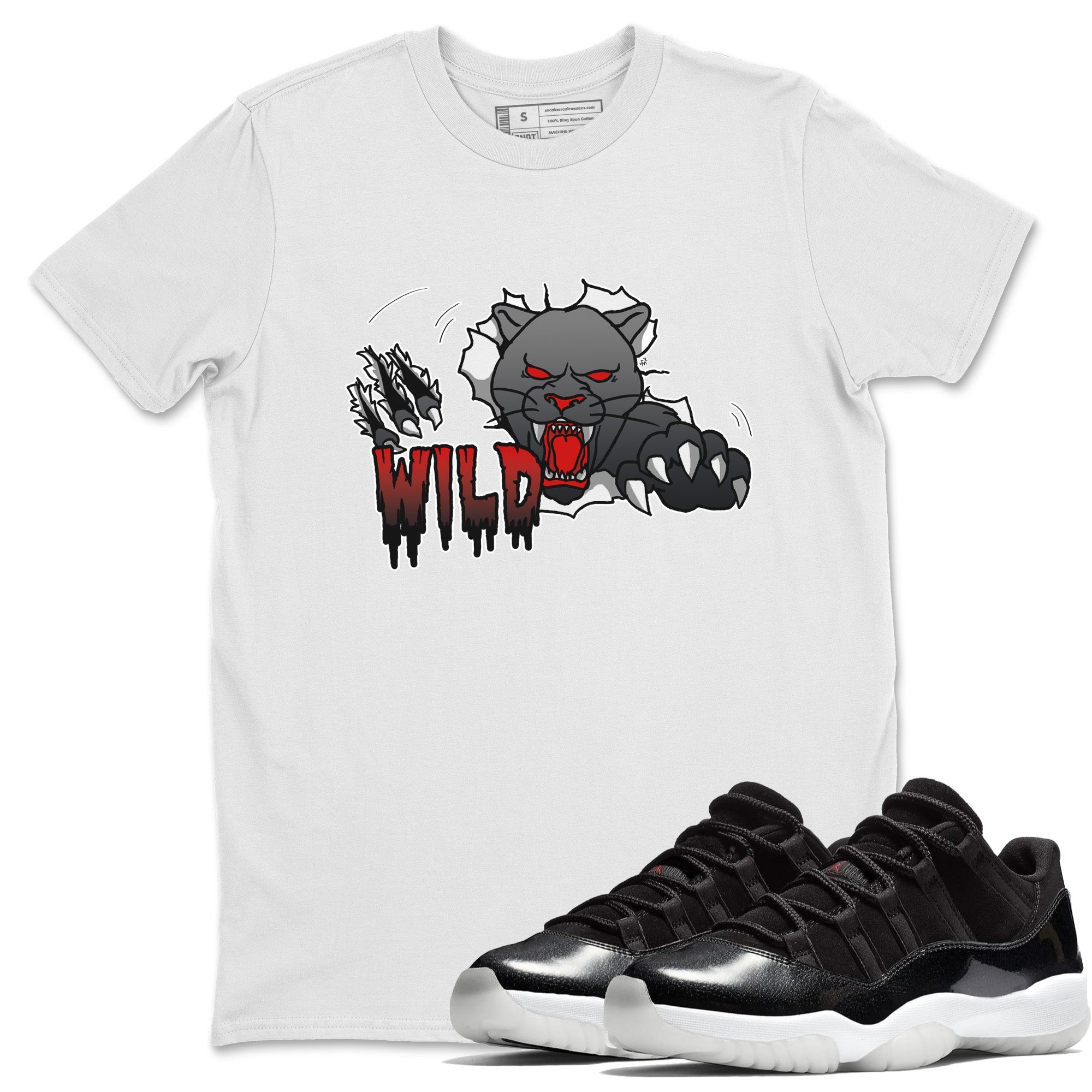 Wild Unisex Tops - Air Jordan 11 72-10