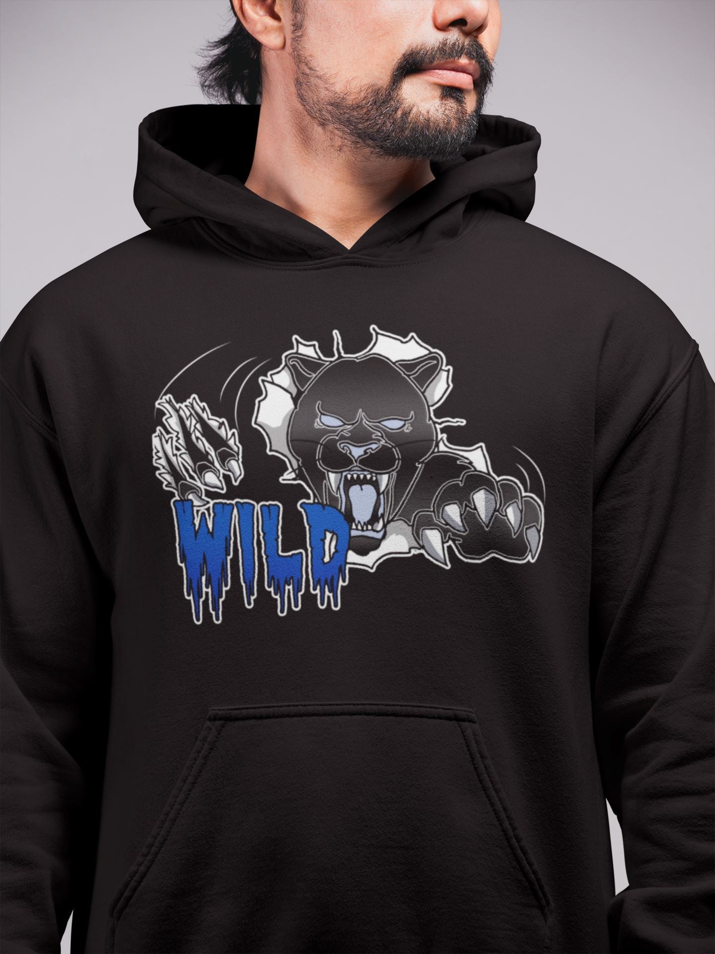 Wild Unisex Tops - Air Jordan 5 Racer Blue